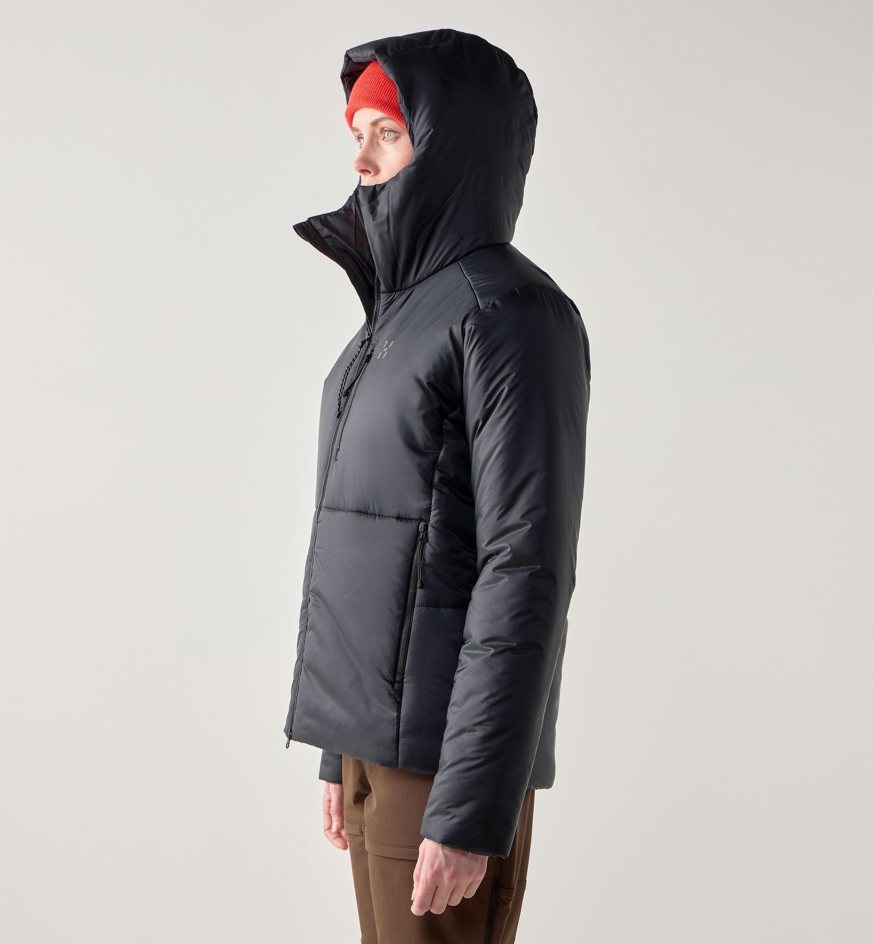 Breeze Mimic Hood Women True Black