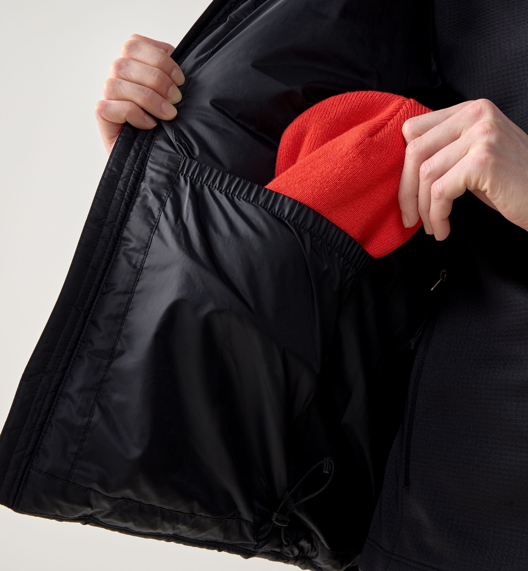 Breeze Mimic Hood Women True Black