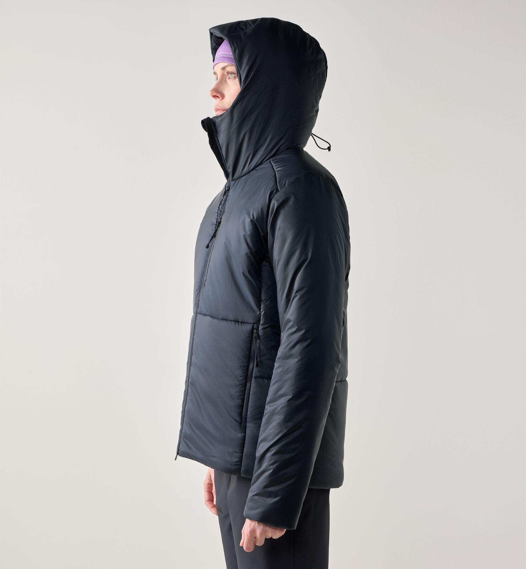 Breeze Mimic Hood Women Tarn Blue