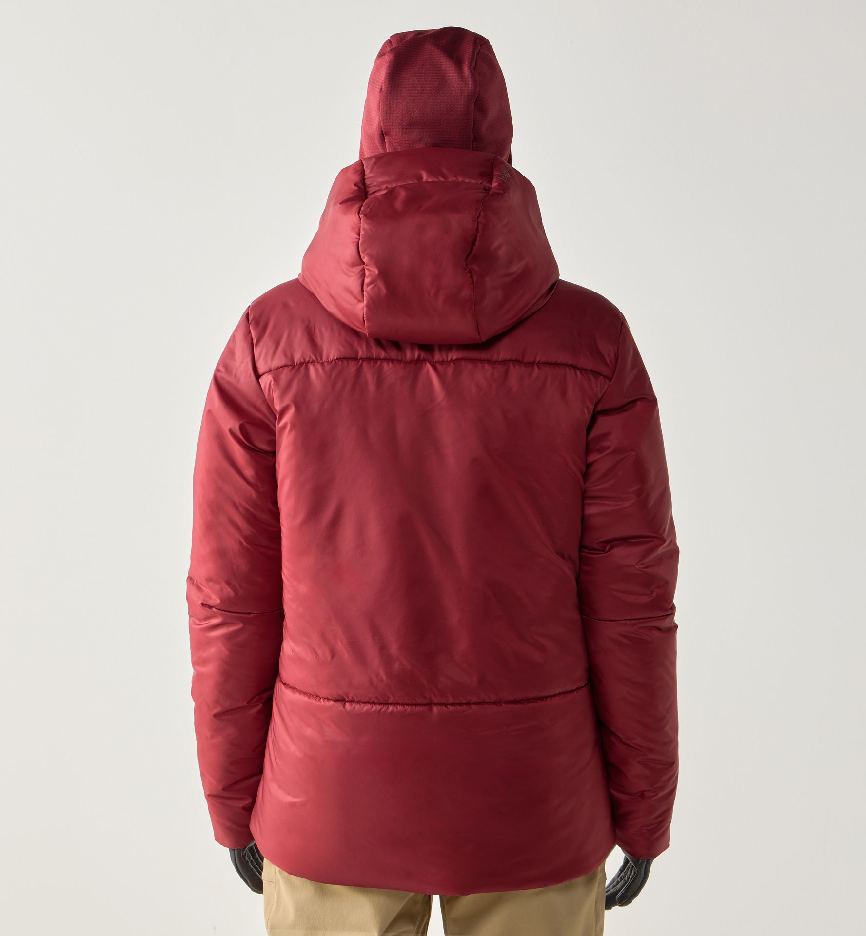 Breeze Mimic Hood Women Carmine Red