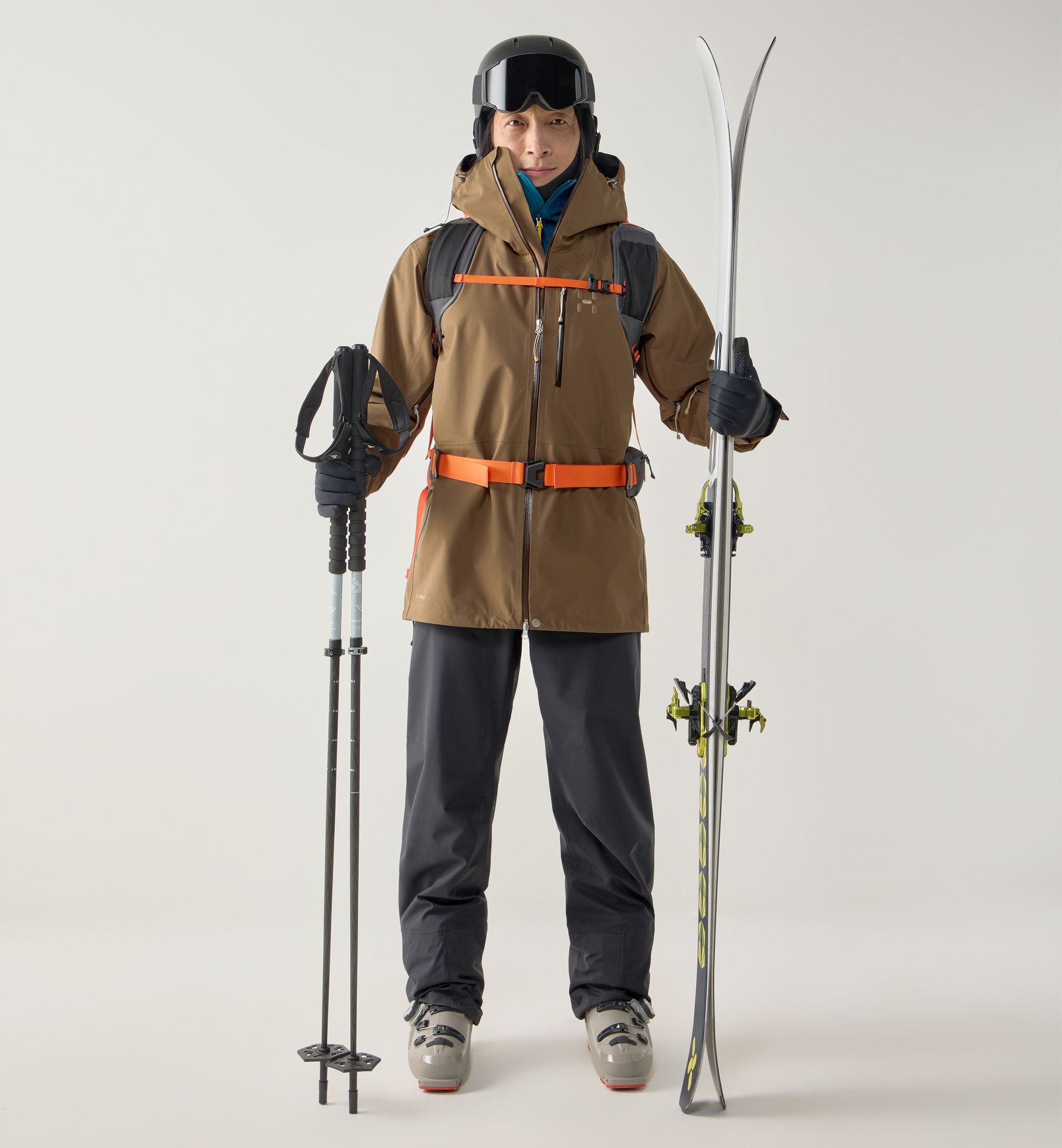 Alper Proof Jacket Men Teak Brown