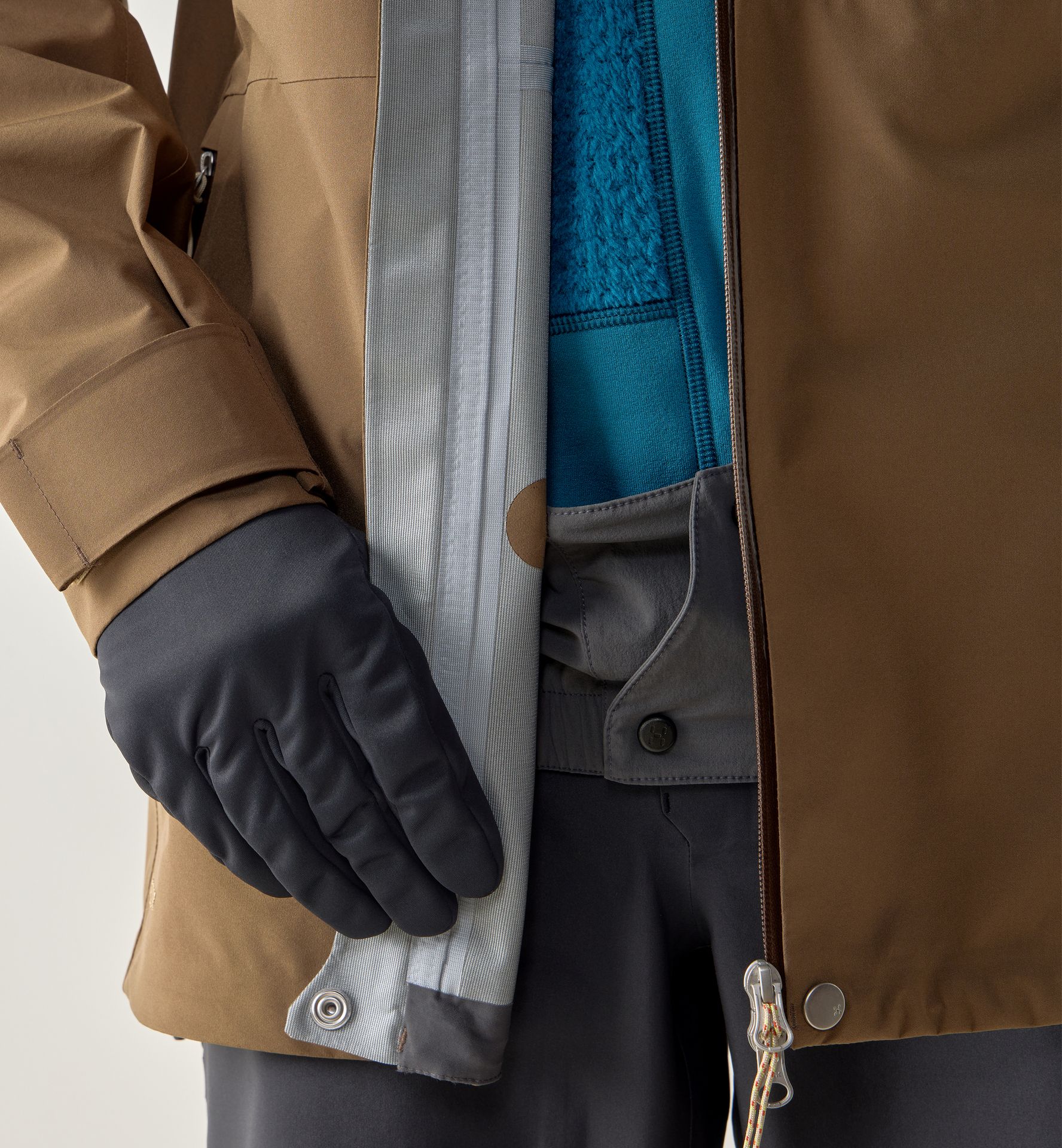 Alper Proof Jacket Men Teak Brown