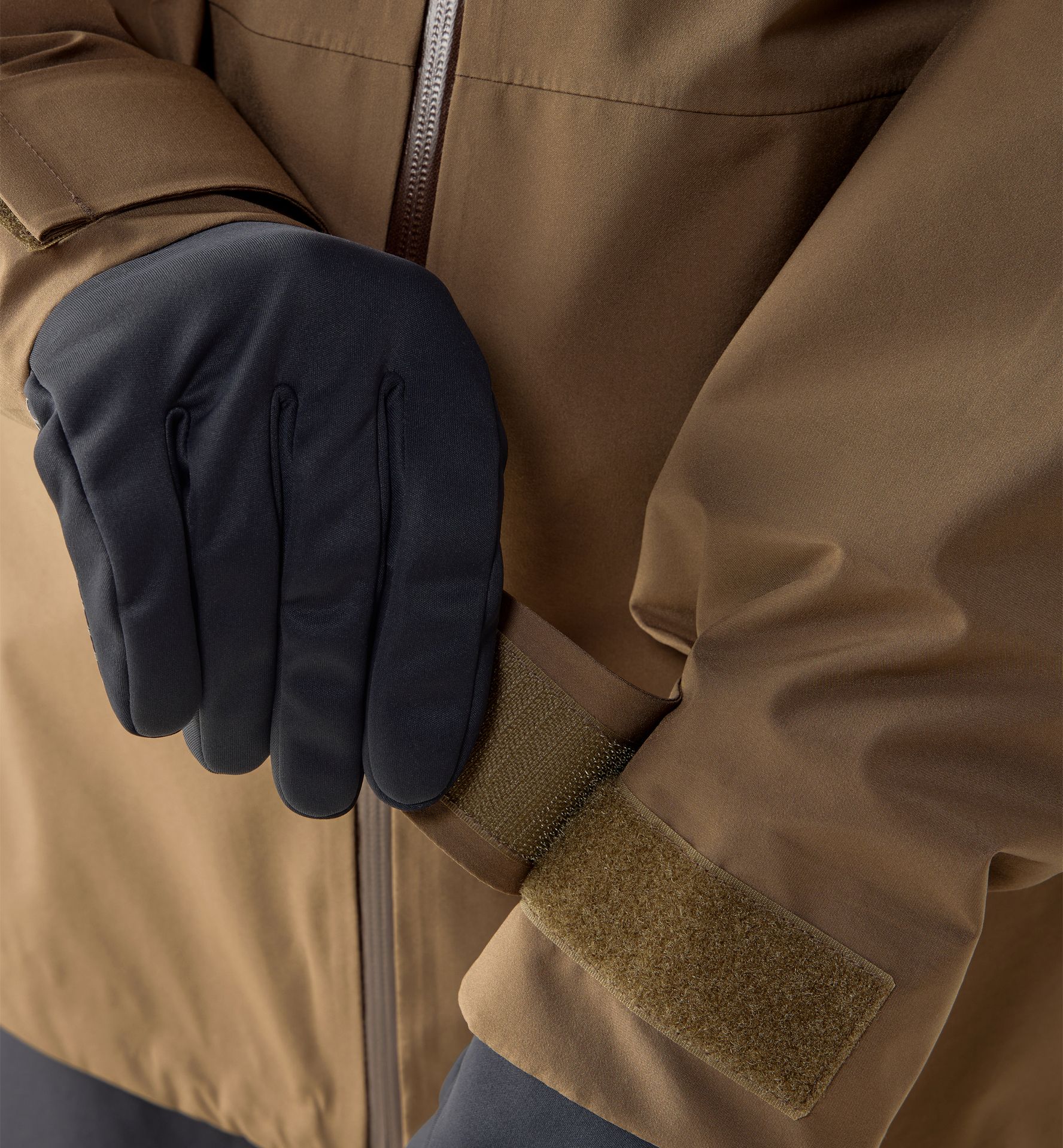 Alper Proof Jacket Men Teak Brown