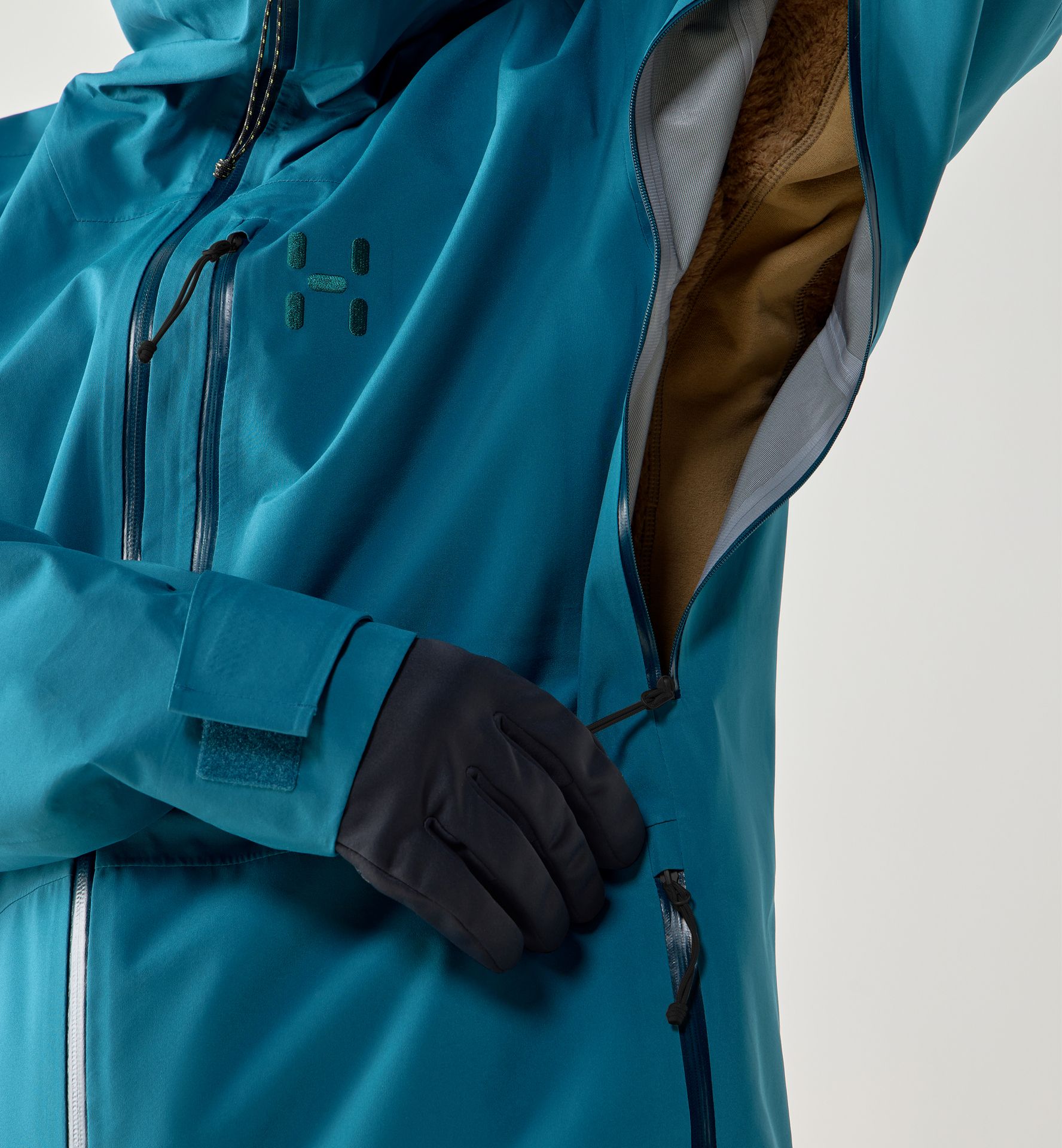 Alper Proof Jacket Men Deep Teal