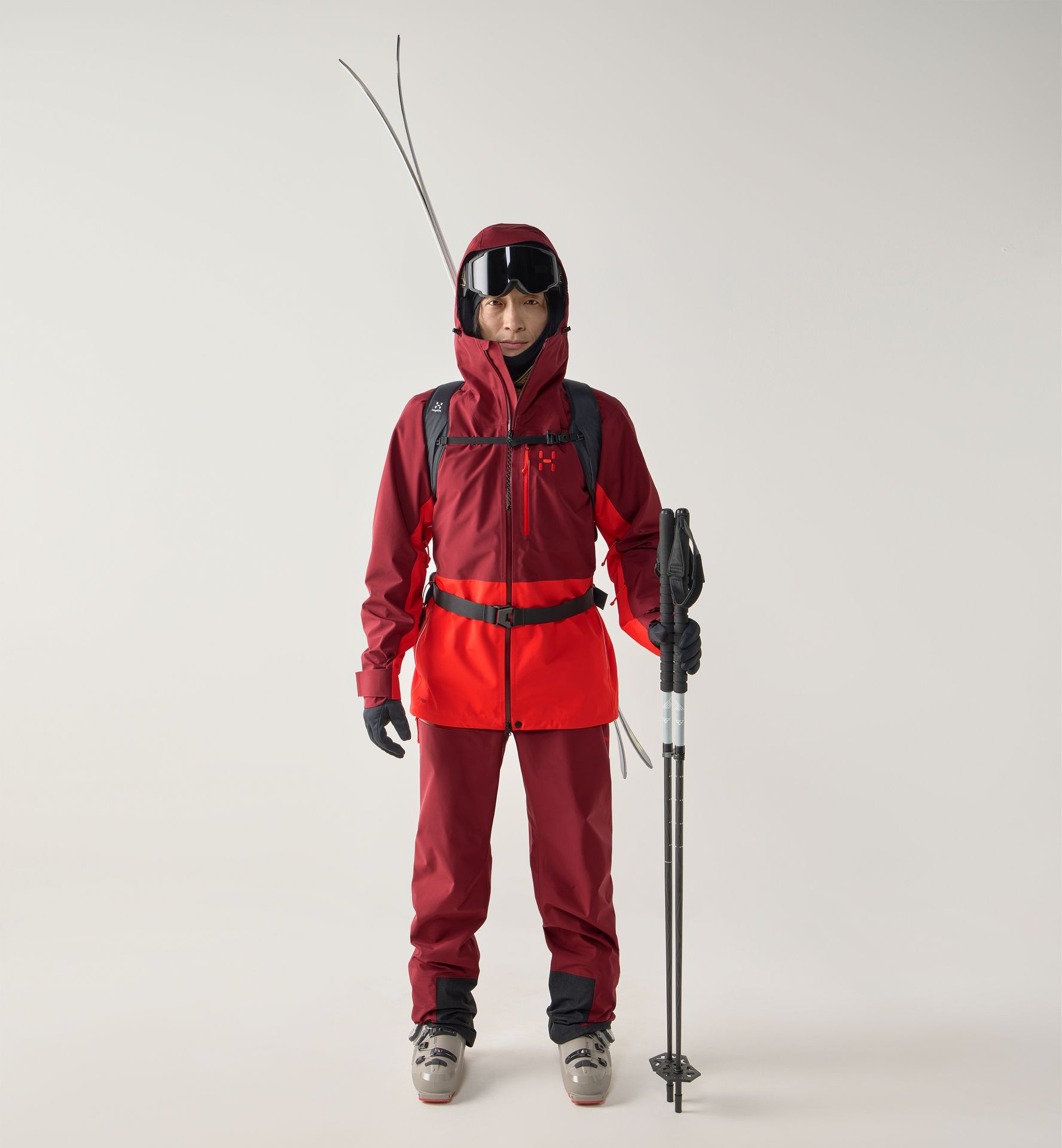 Alper Proof Jacket Men Carmine Red/Tech Red