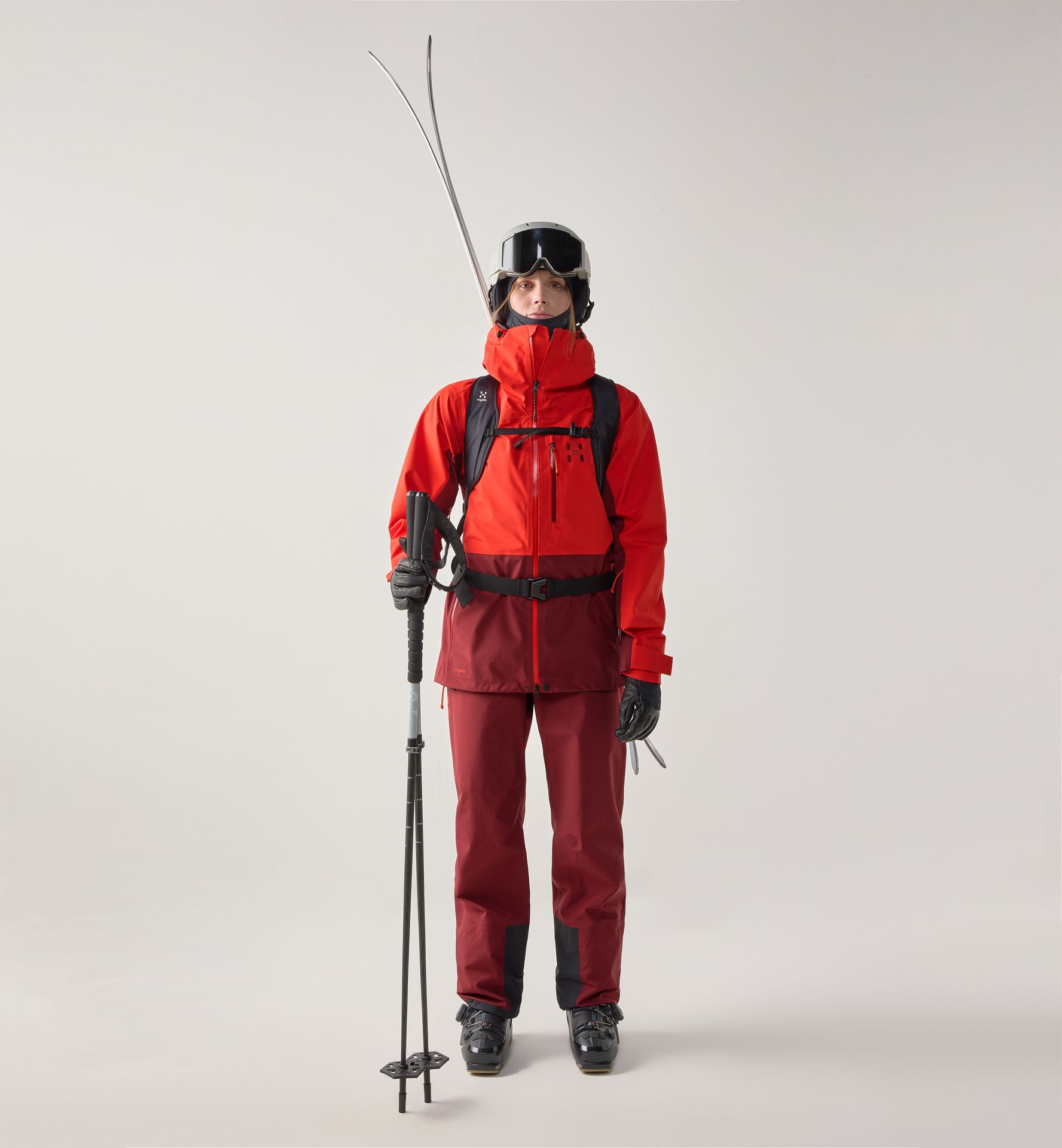 Alper Proof Jacket Women Tech Red/Carmine Red