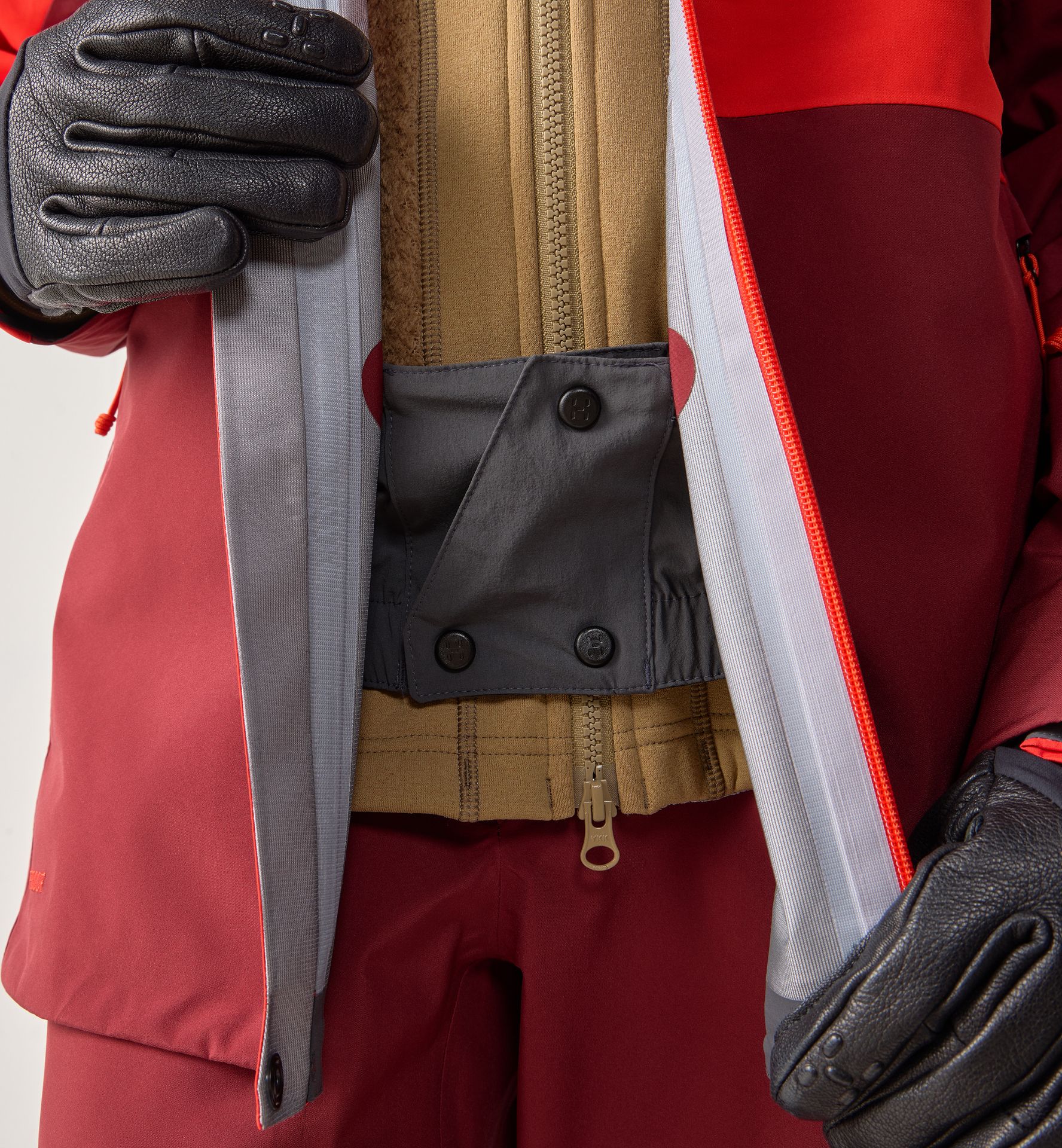 Alper Proof Jacket Women Tech Red/Carmine Red