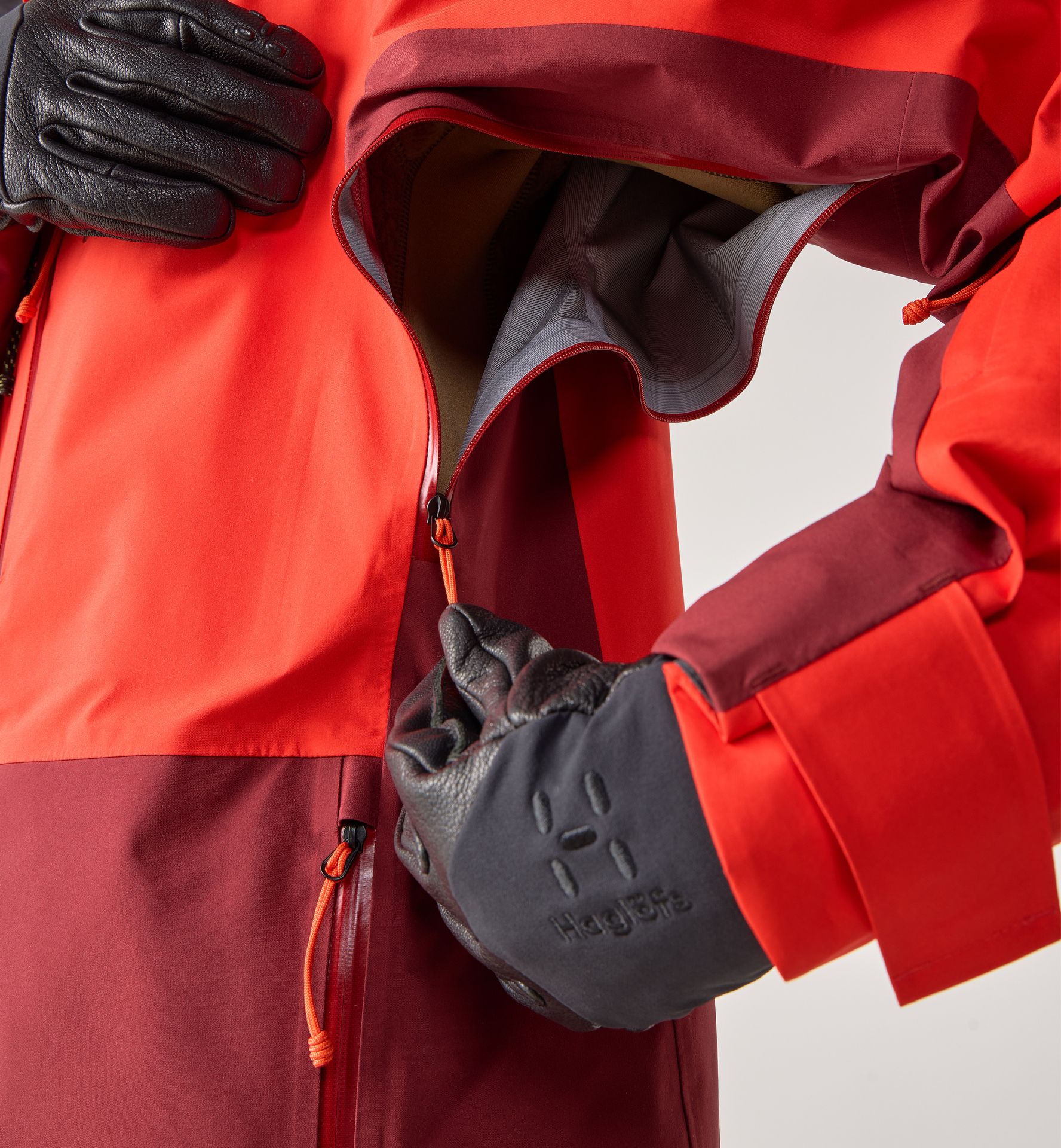 Alper Proof Jacket Women Tech Red/Carmine Red