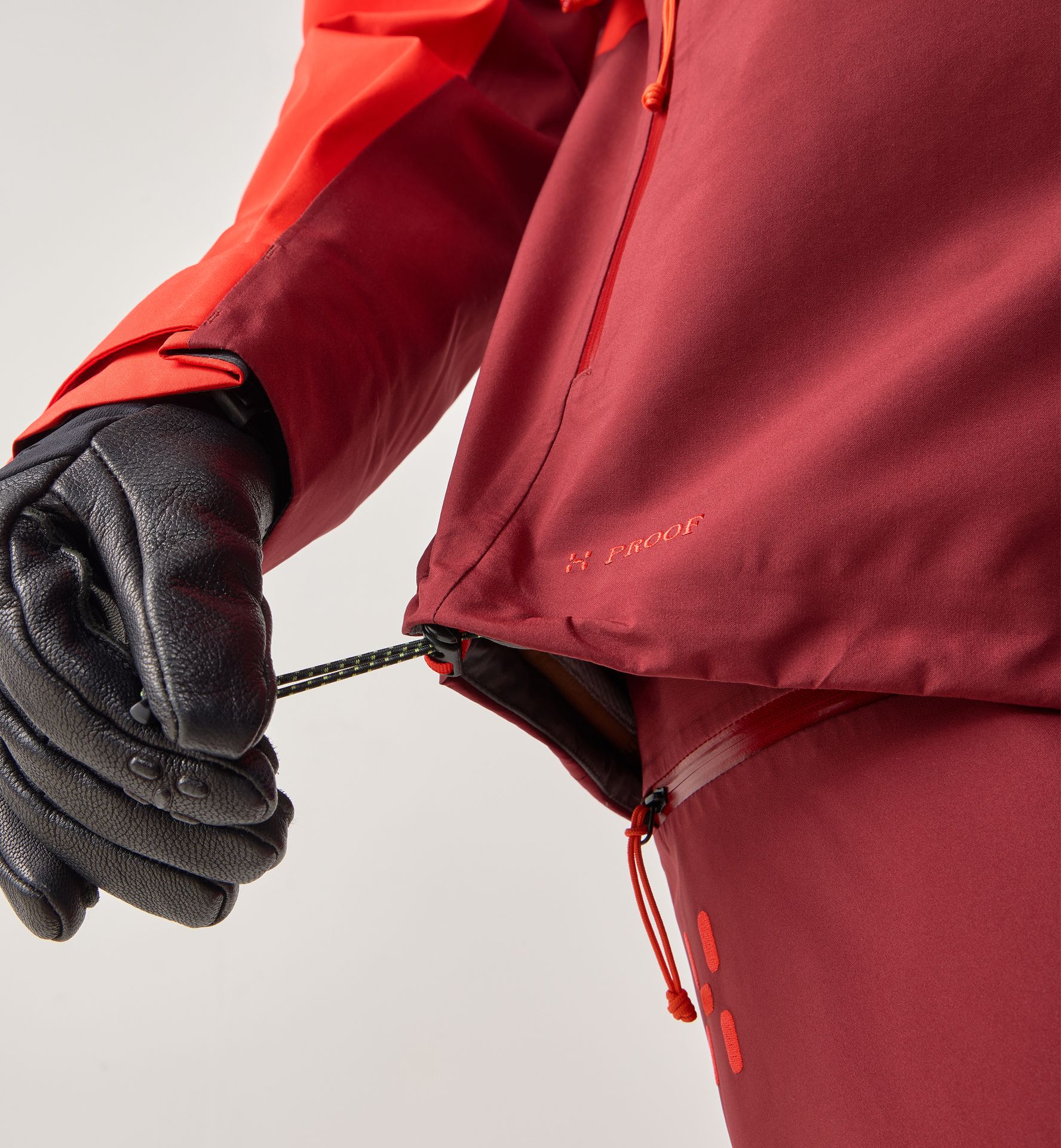 Alper Proof Jacket Women Tech Red/Carmine Red