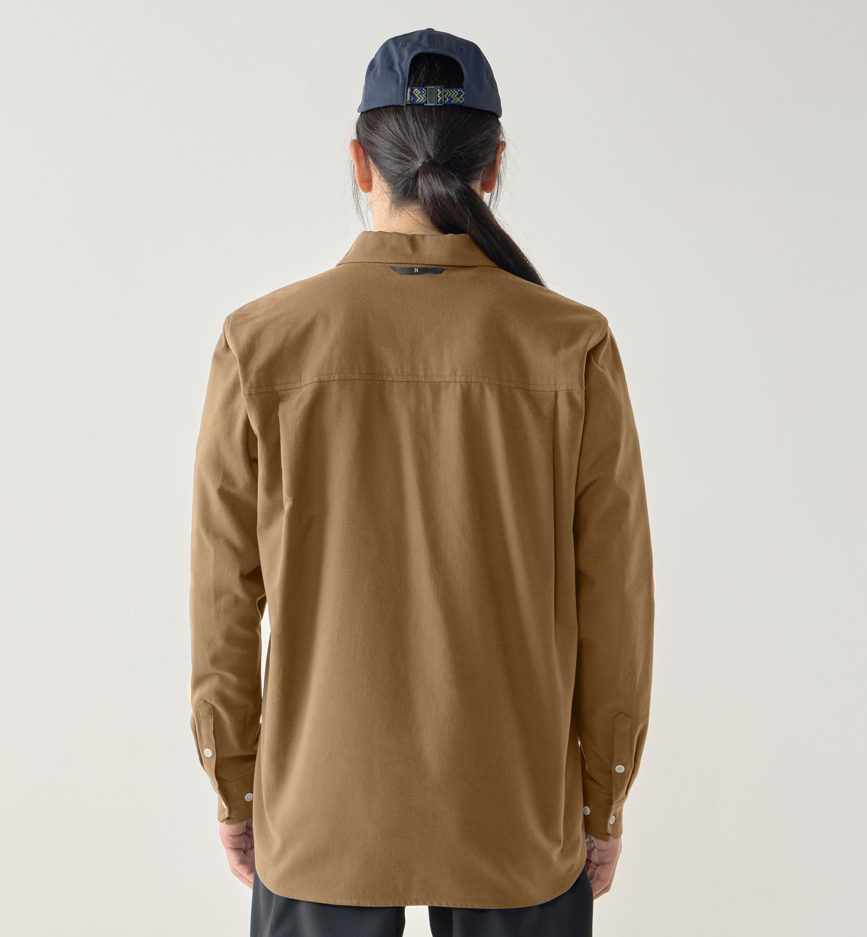 Virke Flannel Shirt Men Teak Brown