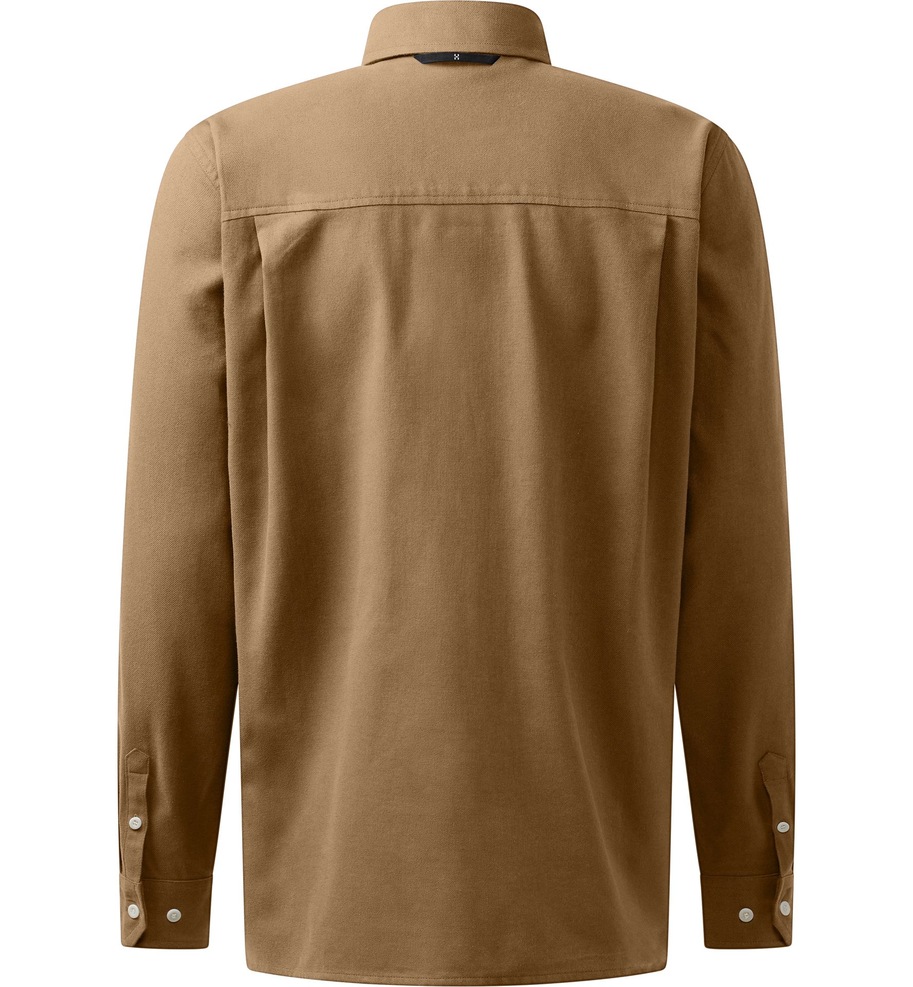 Virke Flannel Shirt Men Teak Brown