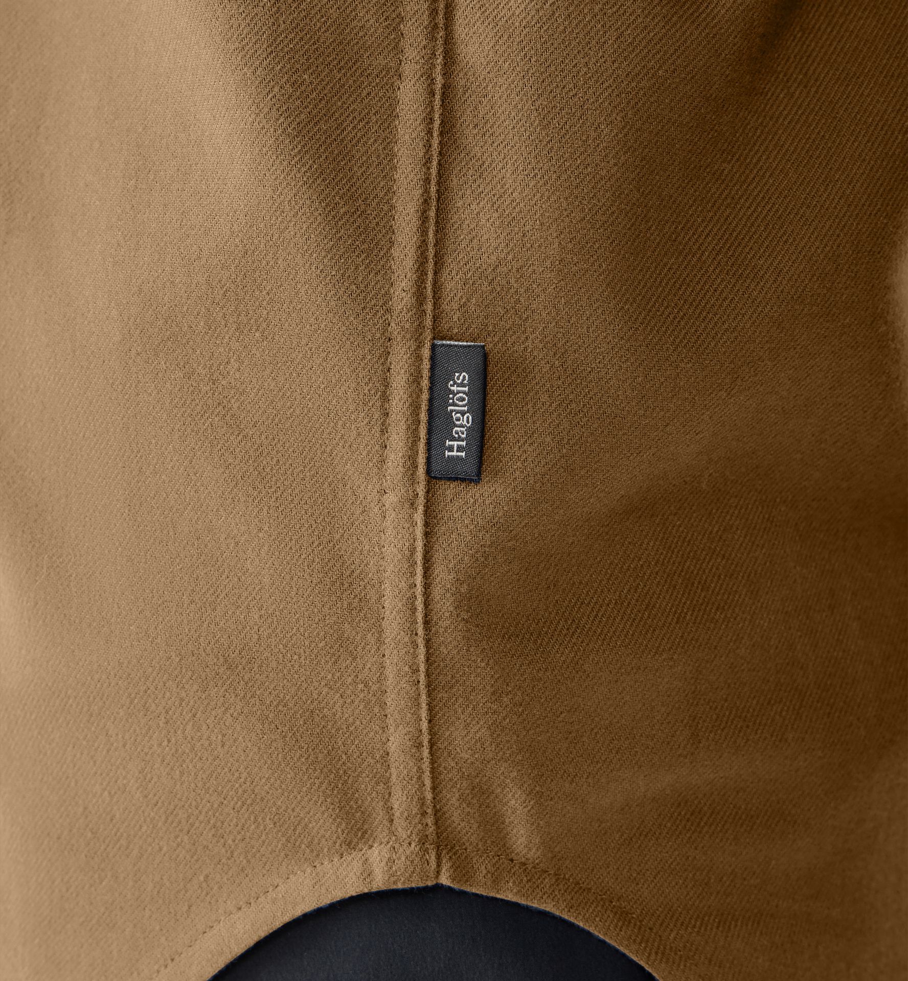 Virke Flannel Shirt Men Teak Brown