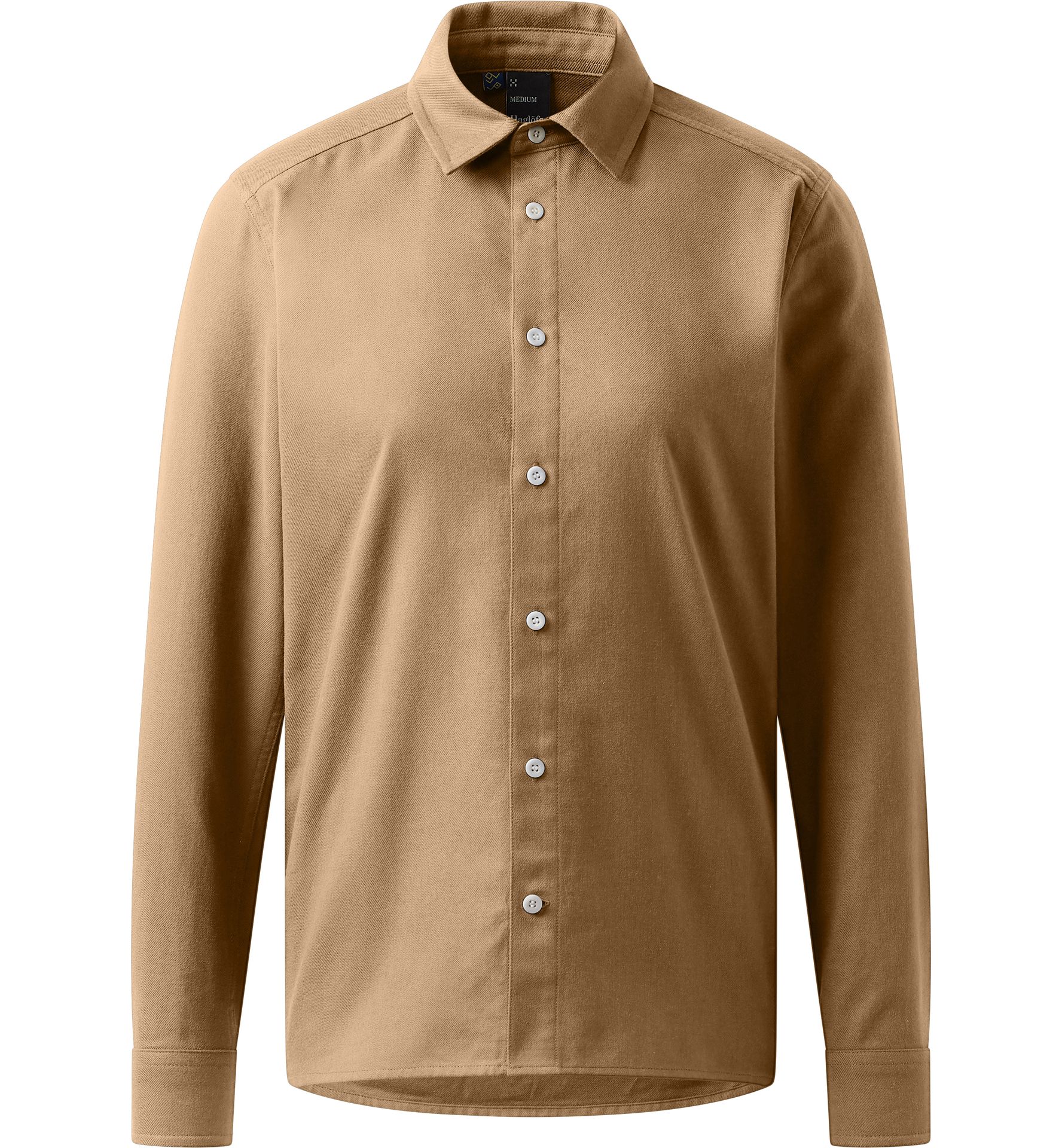 Virke Flannel Shirt Women Teak Brown