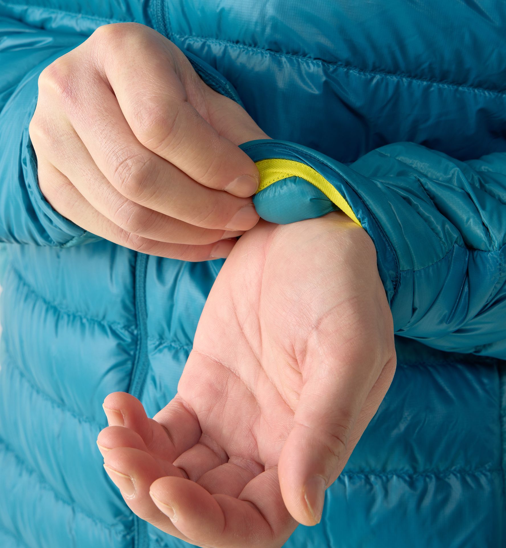 L.I.M Down II Jacket Men Deep Teal/Mountain Teal