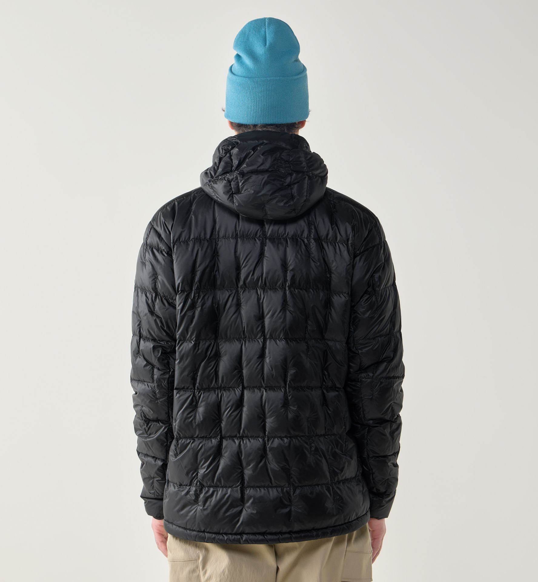 Hede Down Hood Men True Black