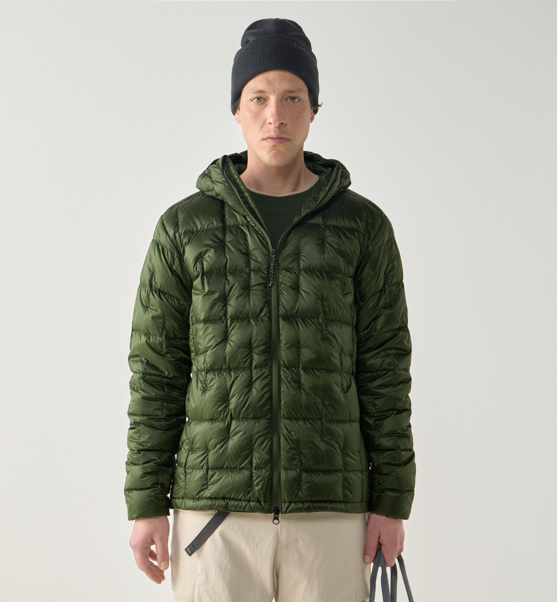 Hede Down Hood Men Seaweed Green