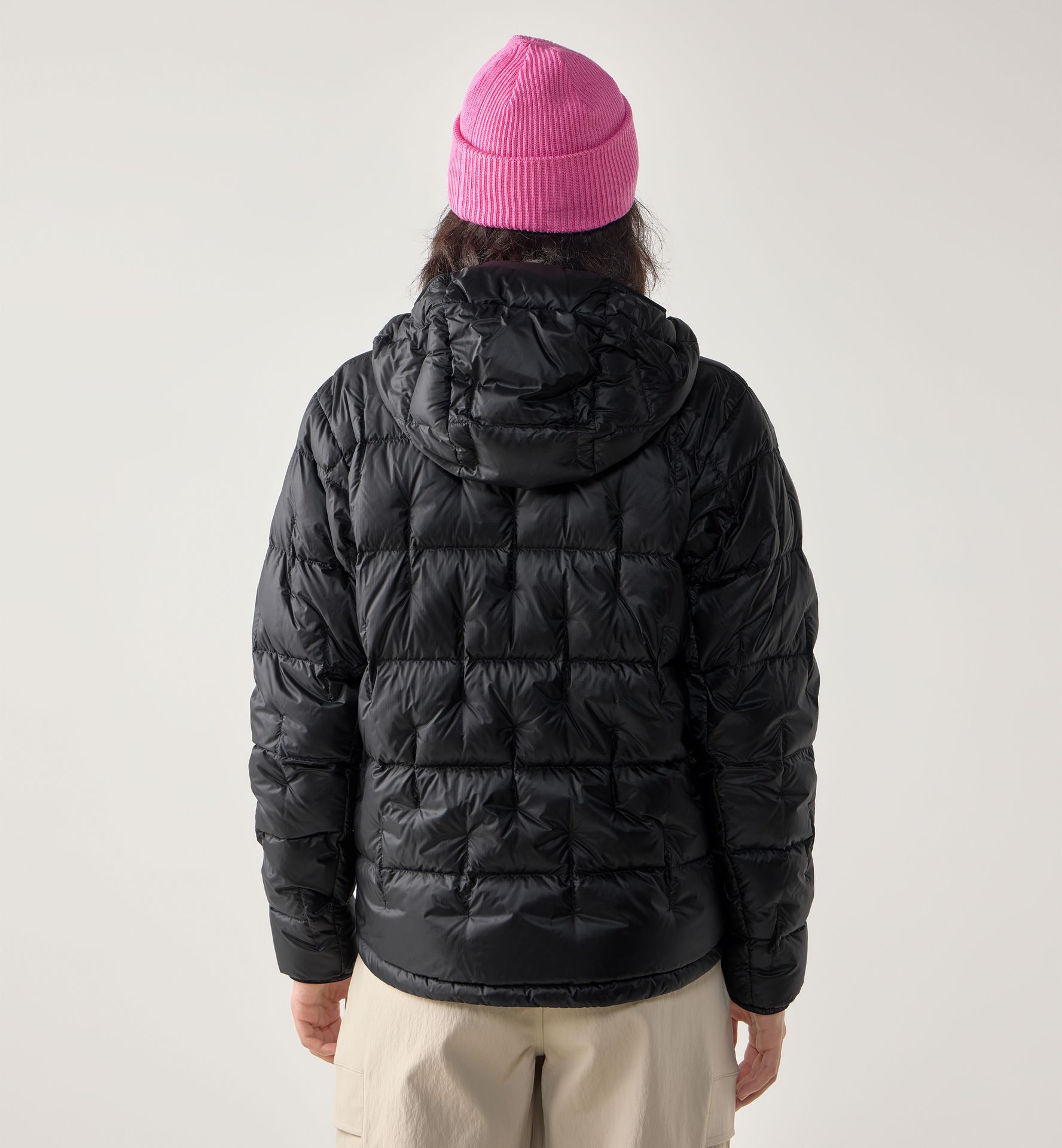 Hede Down Hood Women True Black