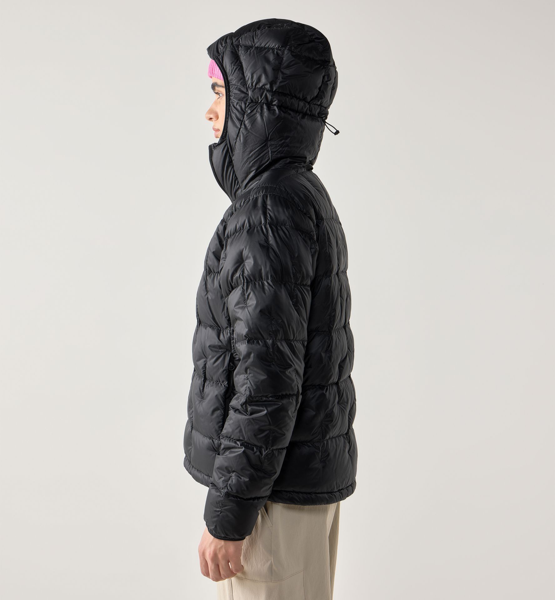 Hede Down Hood Women True Black