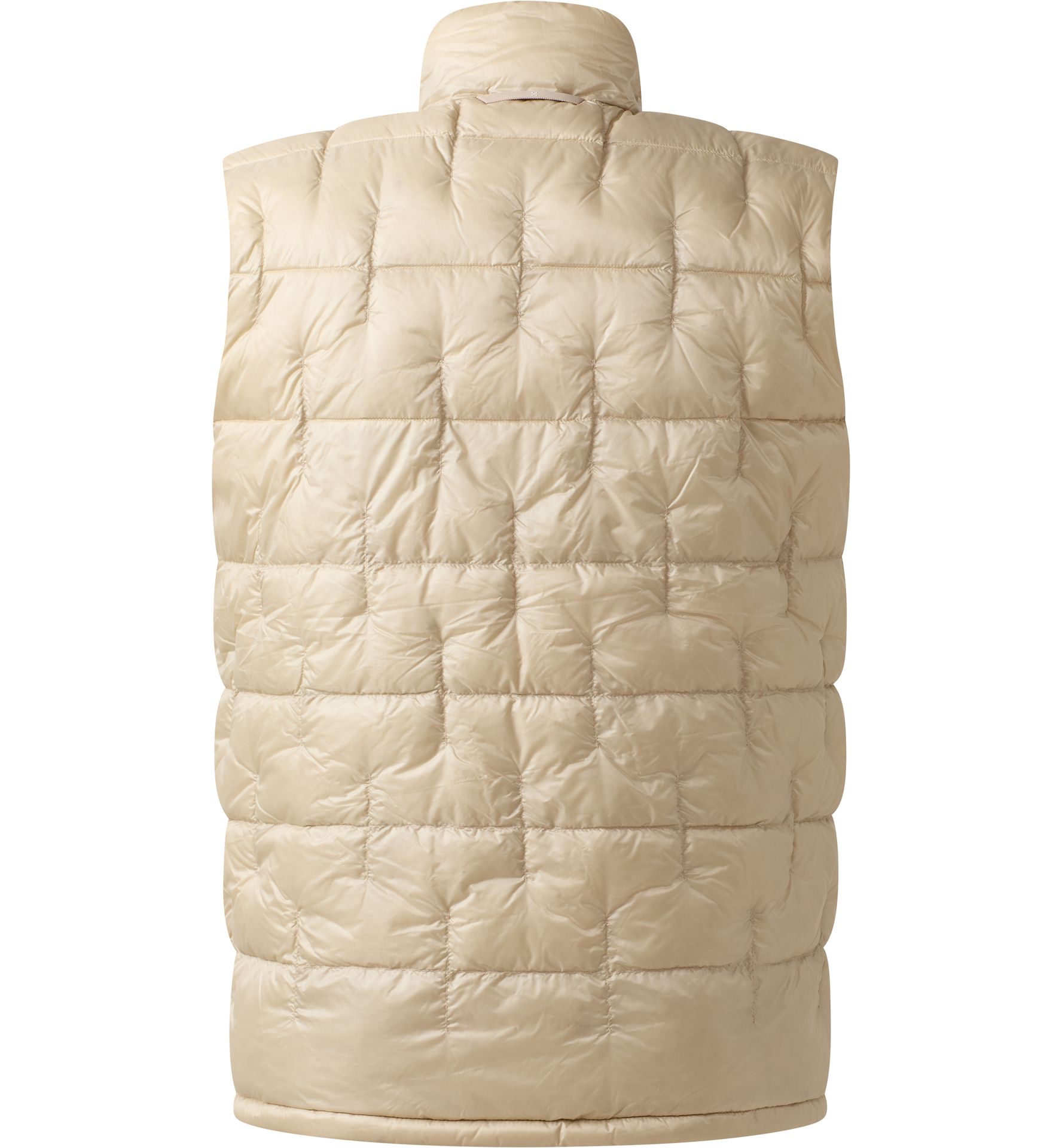 Hede Down Vest Men Chalk Beige