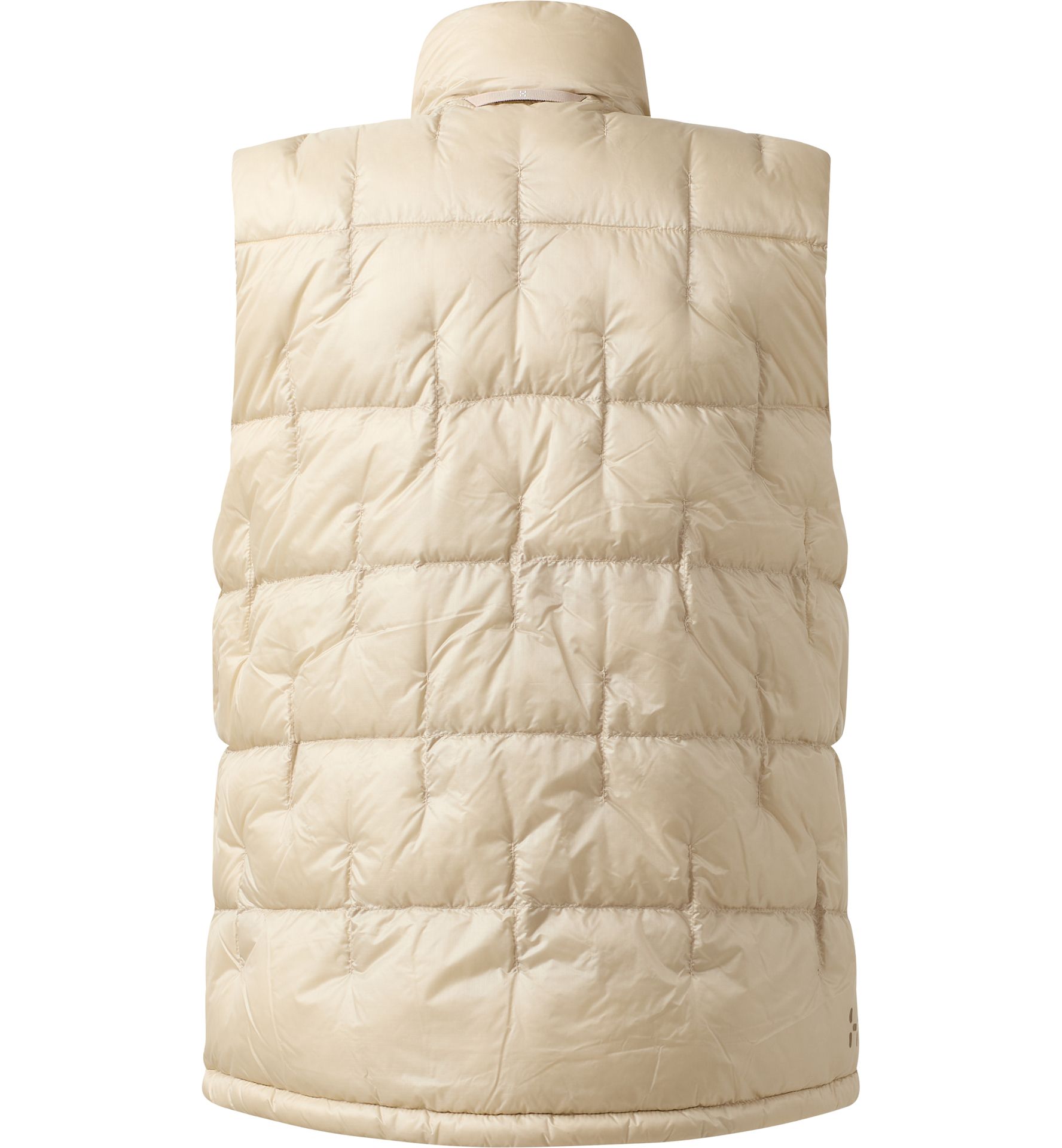 Hede Down Vest Women Chalk Beige