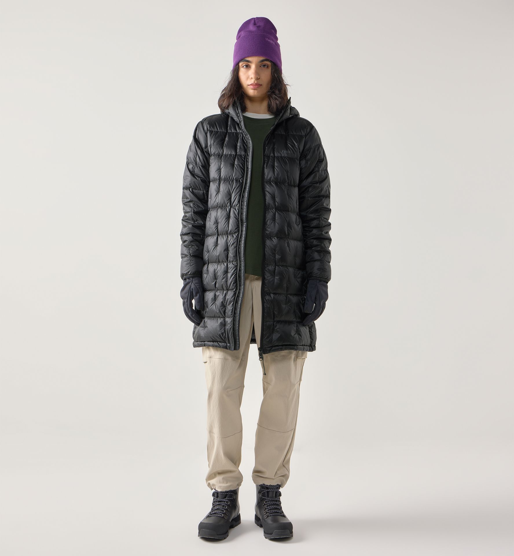 Hede Down Coat Women True Black