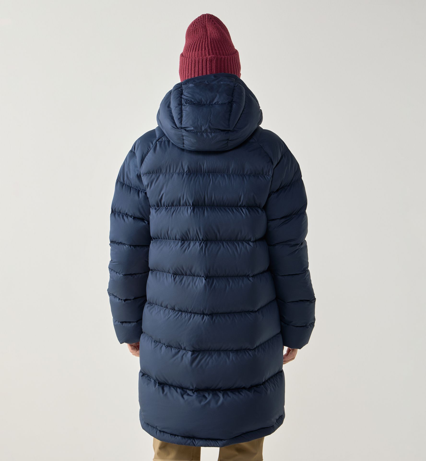 Rosson Down Parka Women Tarn Blue