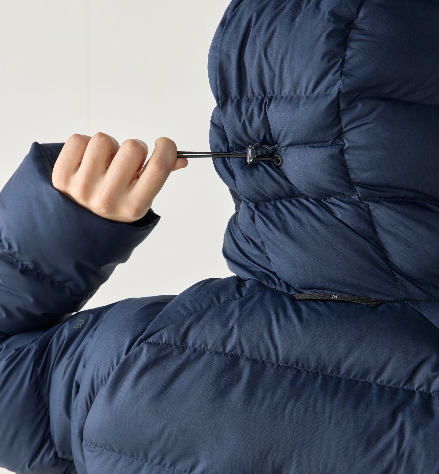 Rosson Down Parka Women Tarn Blue