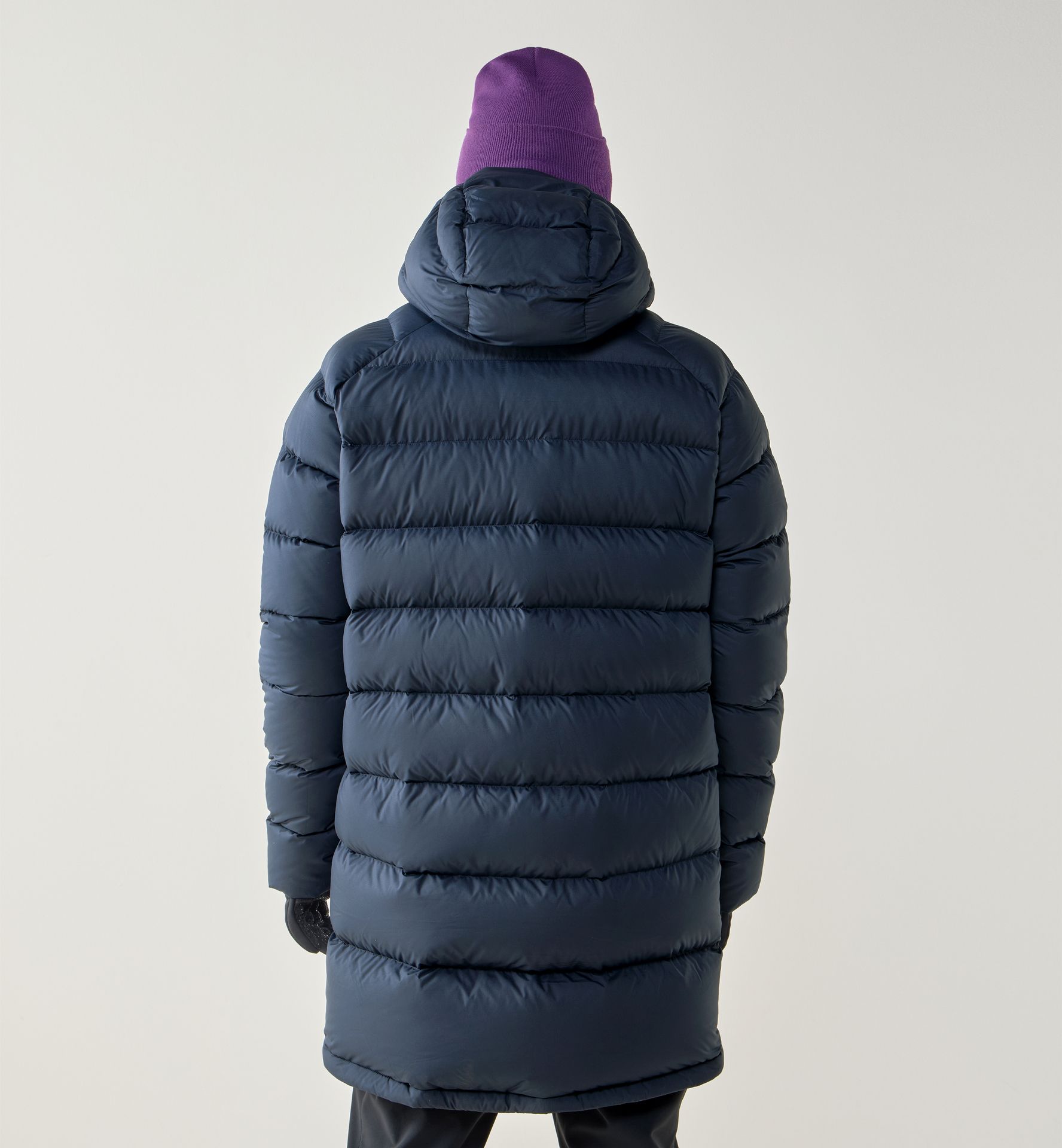 Rosson Down Parka Men Tarn Blue
