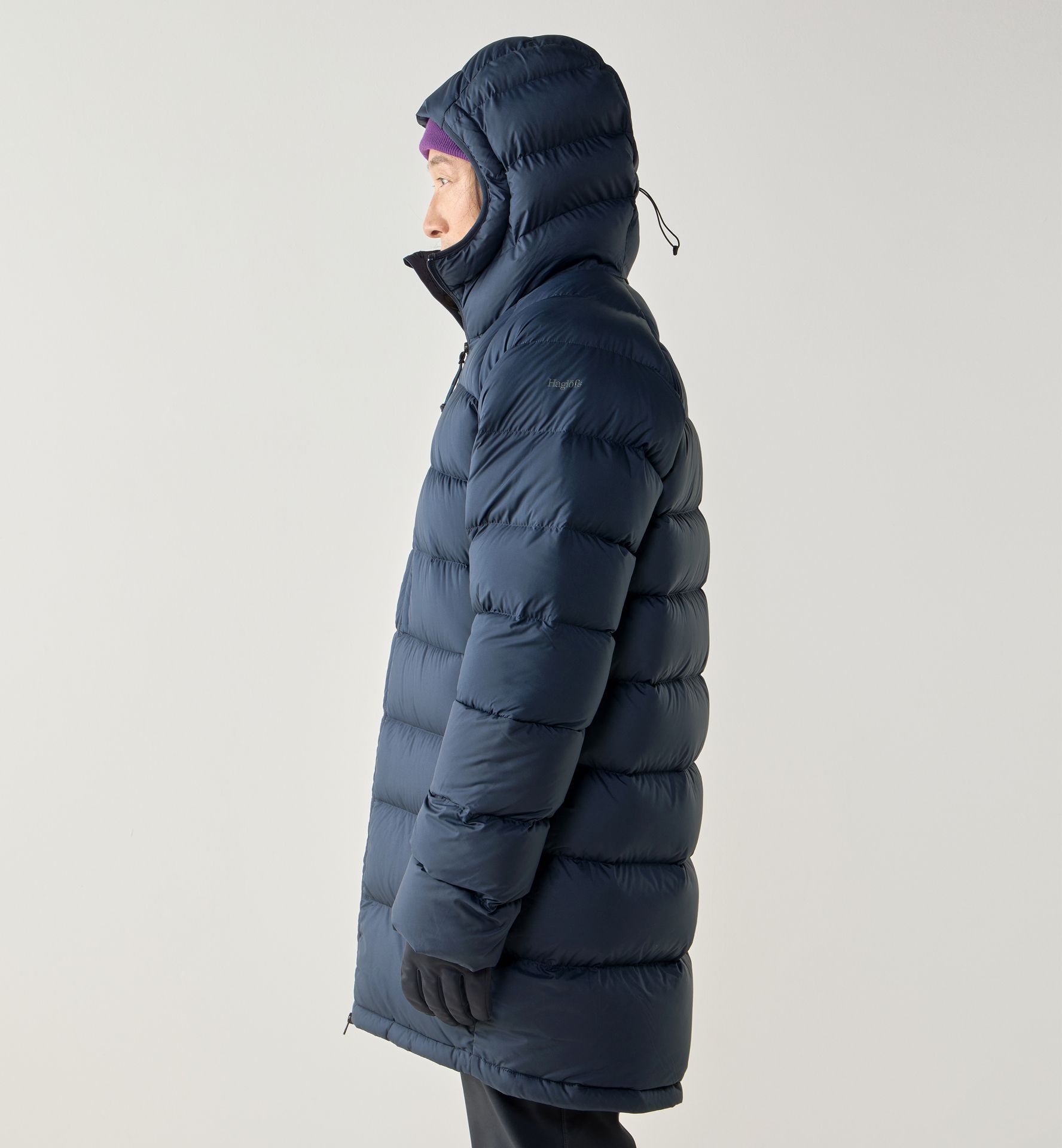 Rosson Down Parka Men Tarn Blue