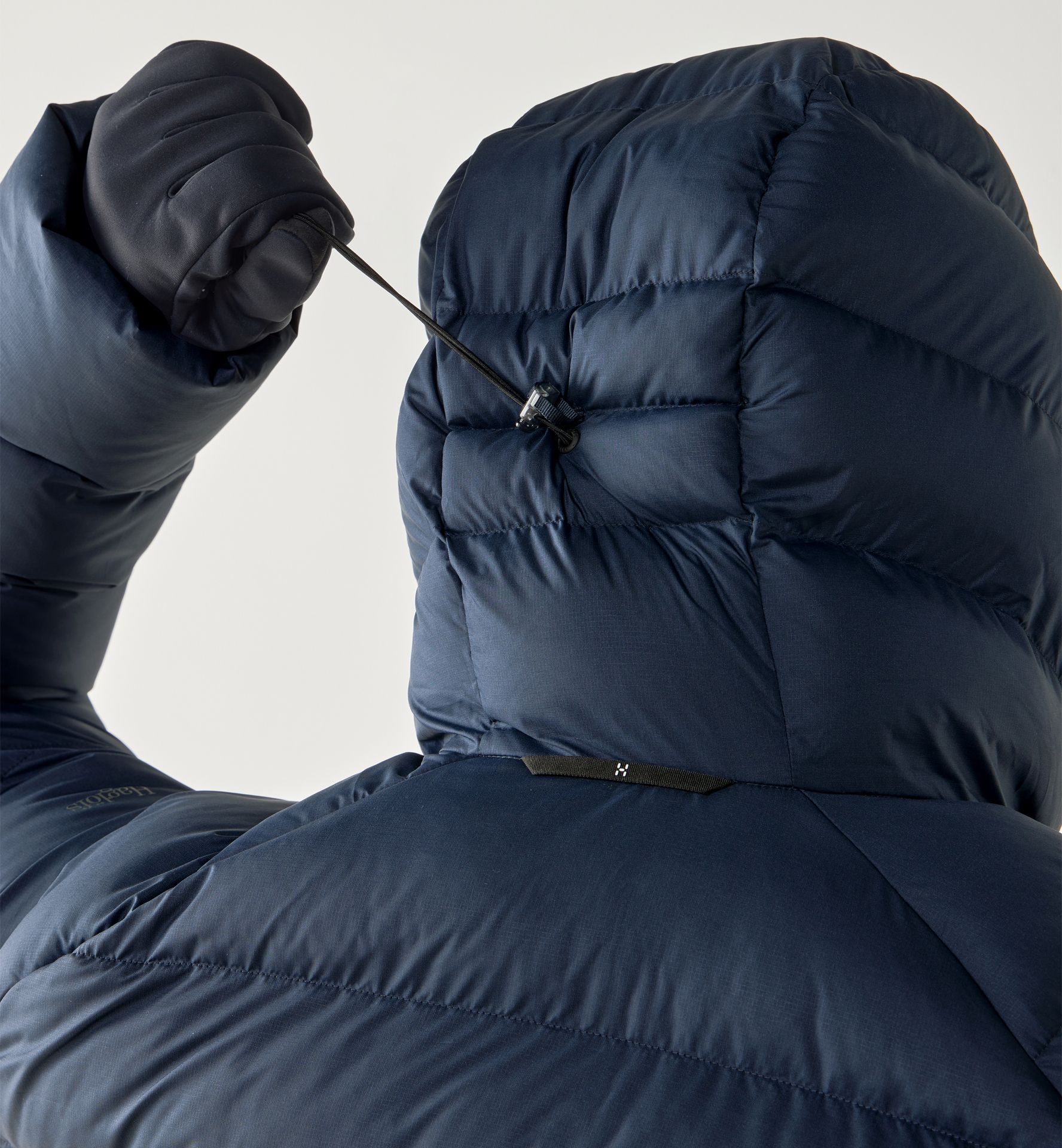 Rosson Down Parka Men Tarn Blue