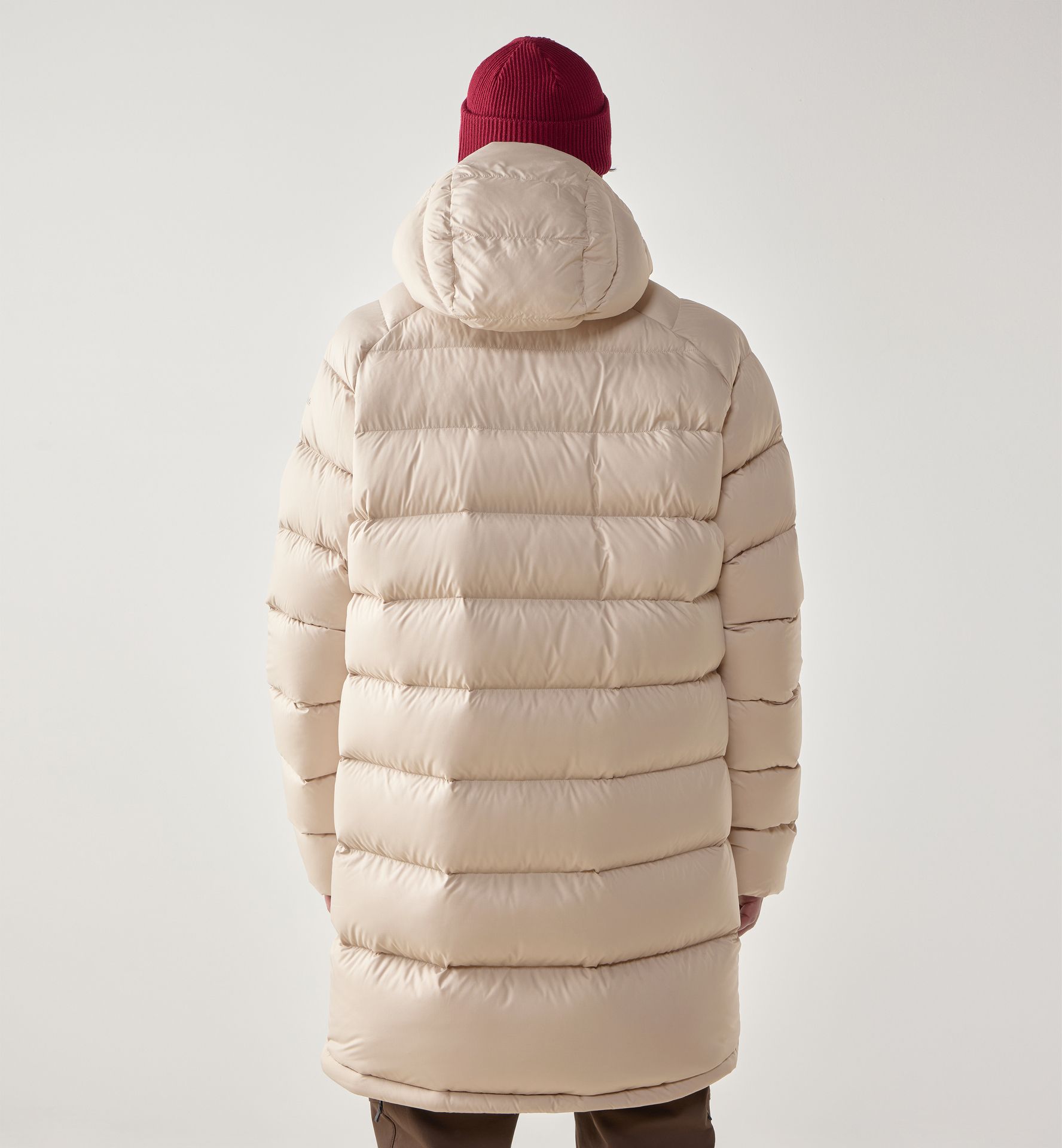 Rosson Down Parka Men Chalk Beige