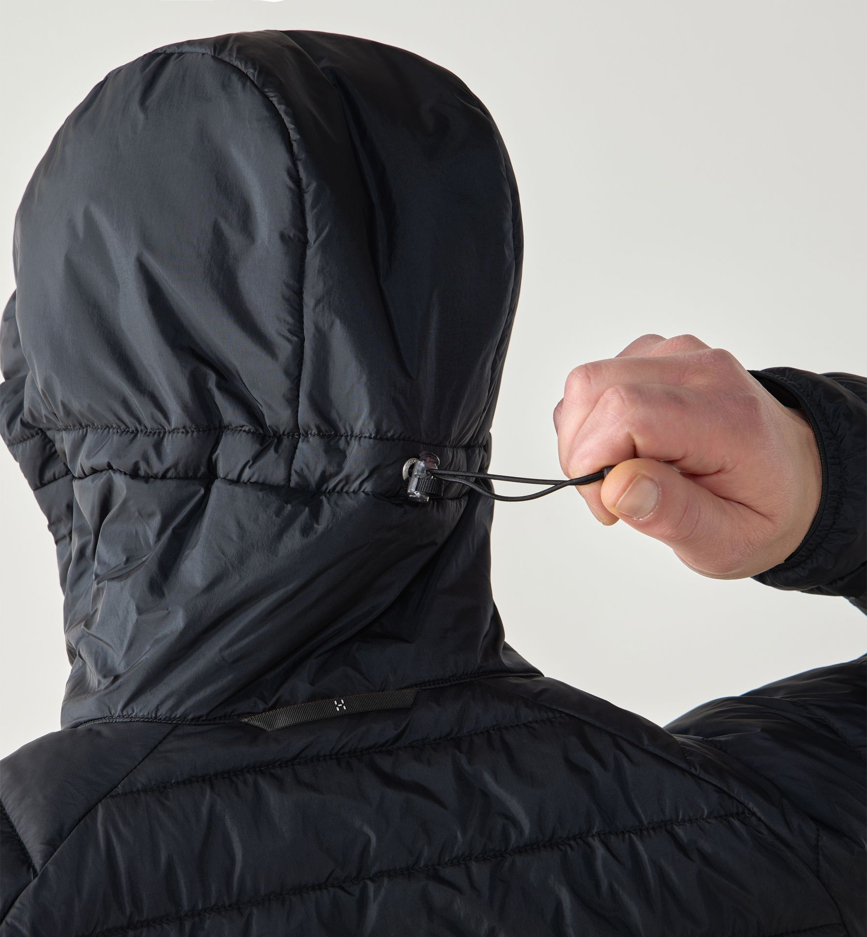 Brand Mimic Hood Men True Black