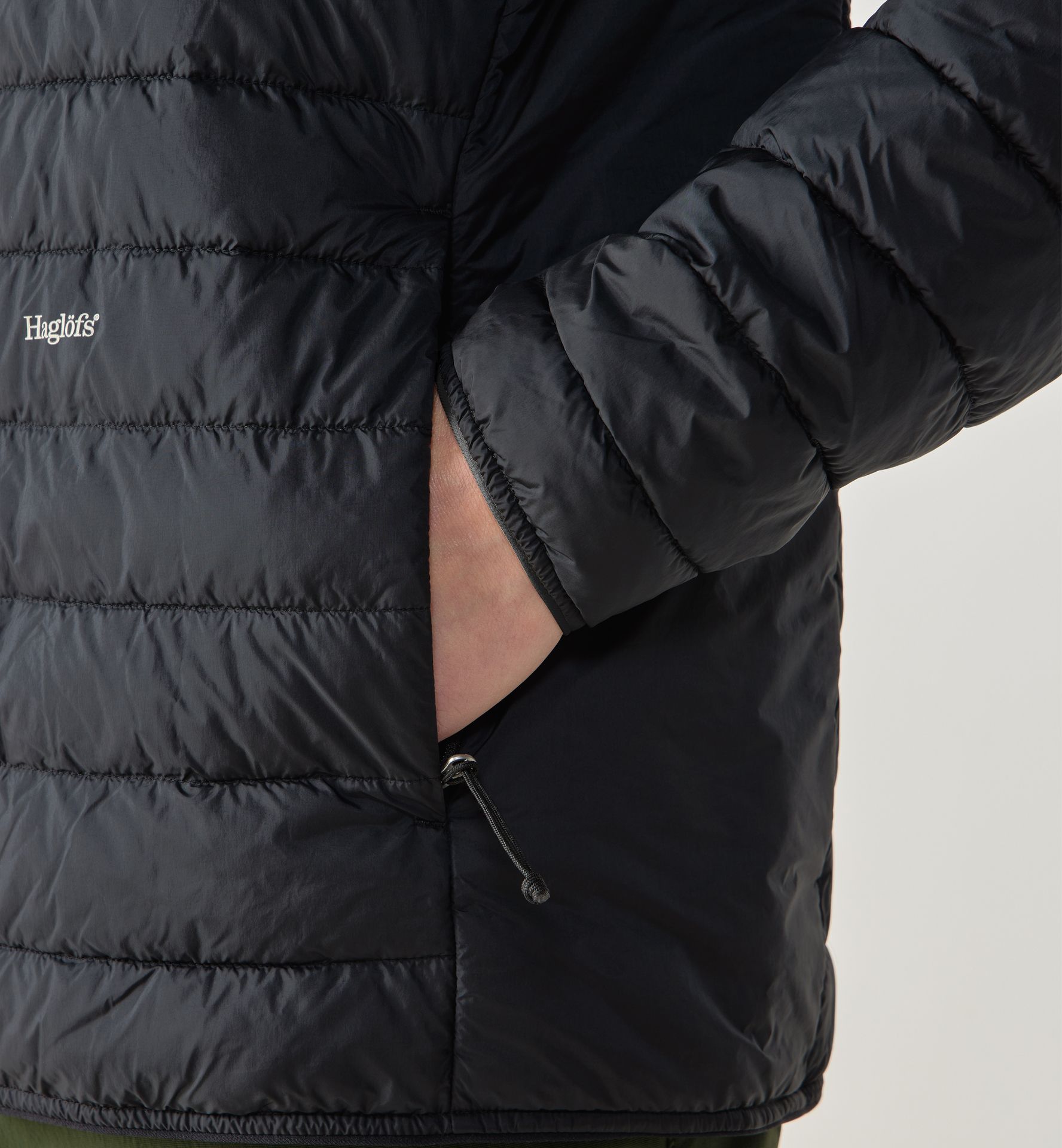 Brand Mimic Hood Men True Black