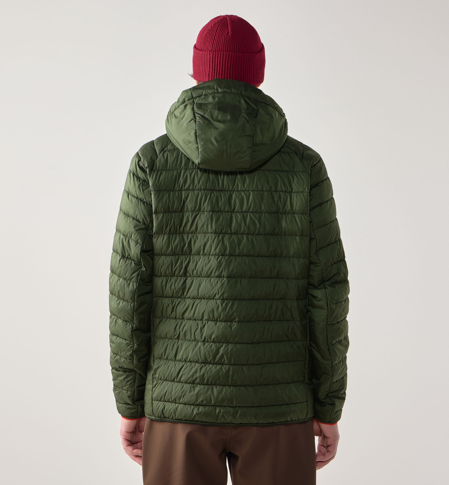 Brand Mimic Hood Men Seaweed Green