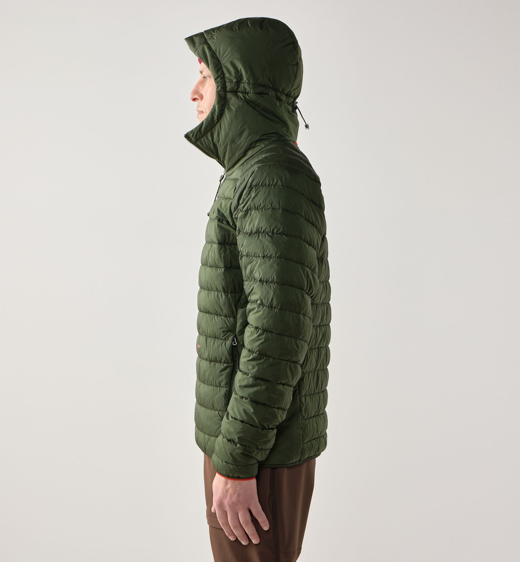 Brand Mimic Hood Men Seaweed Green