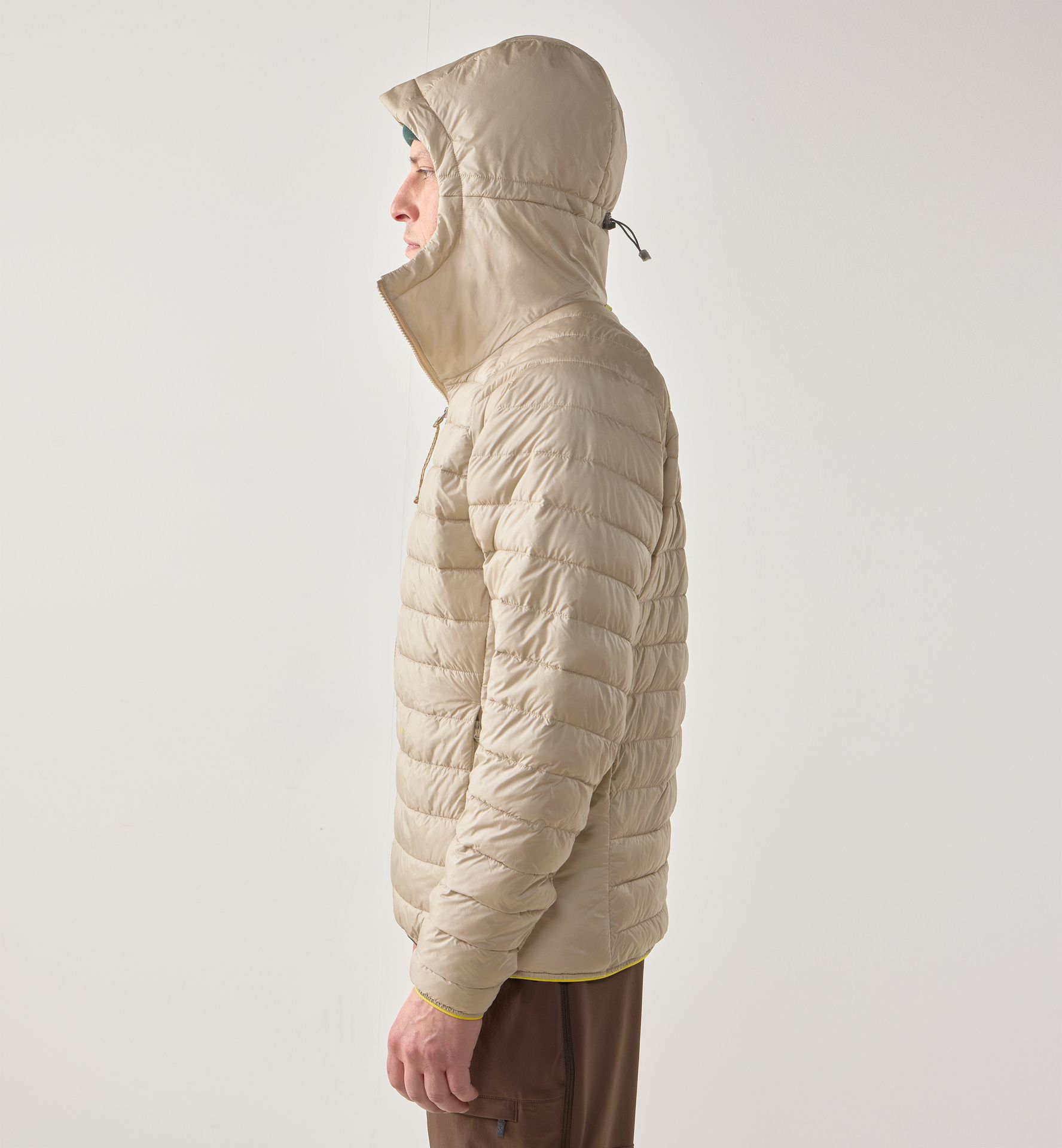 Brand Mimic Hood Men Chalk Beige