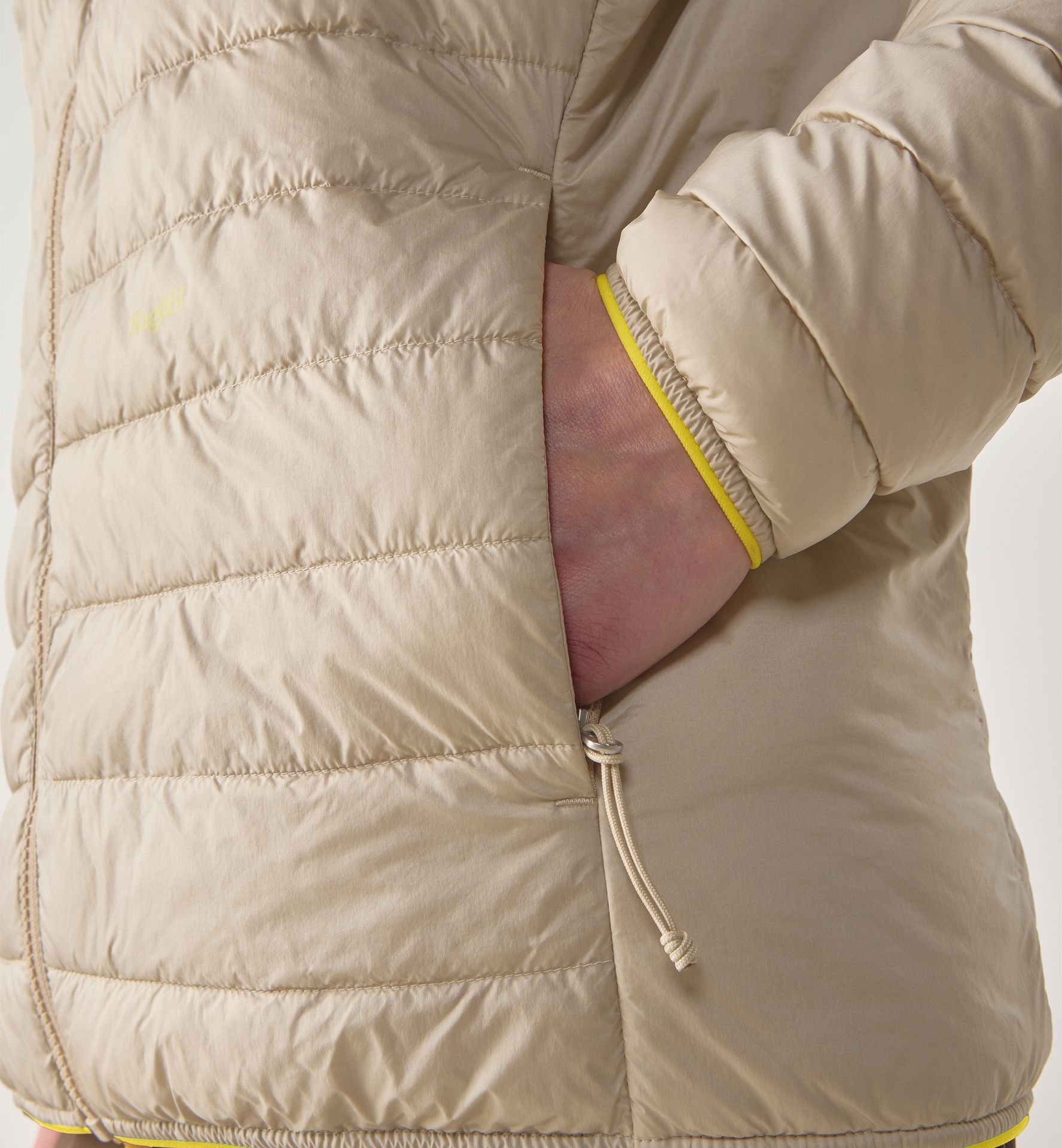 Brand Mimic Hood Men Chalk Beige