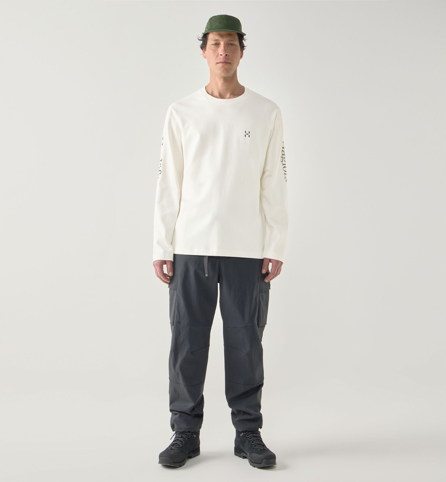 Brand LS Tee Men Soft White