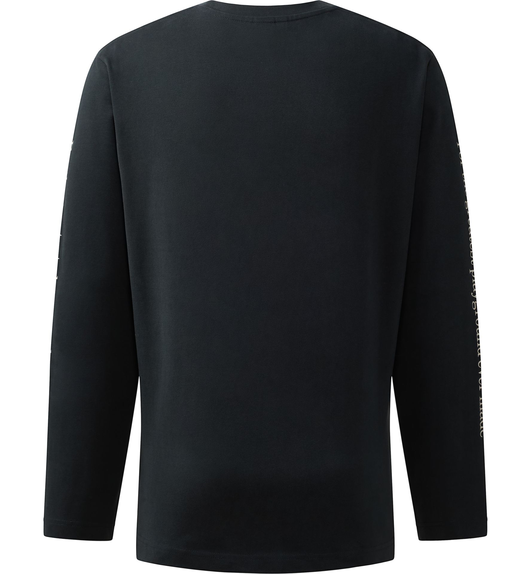 Brand LS Tee Men True Black