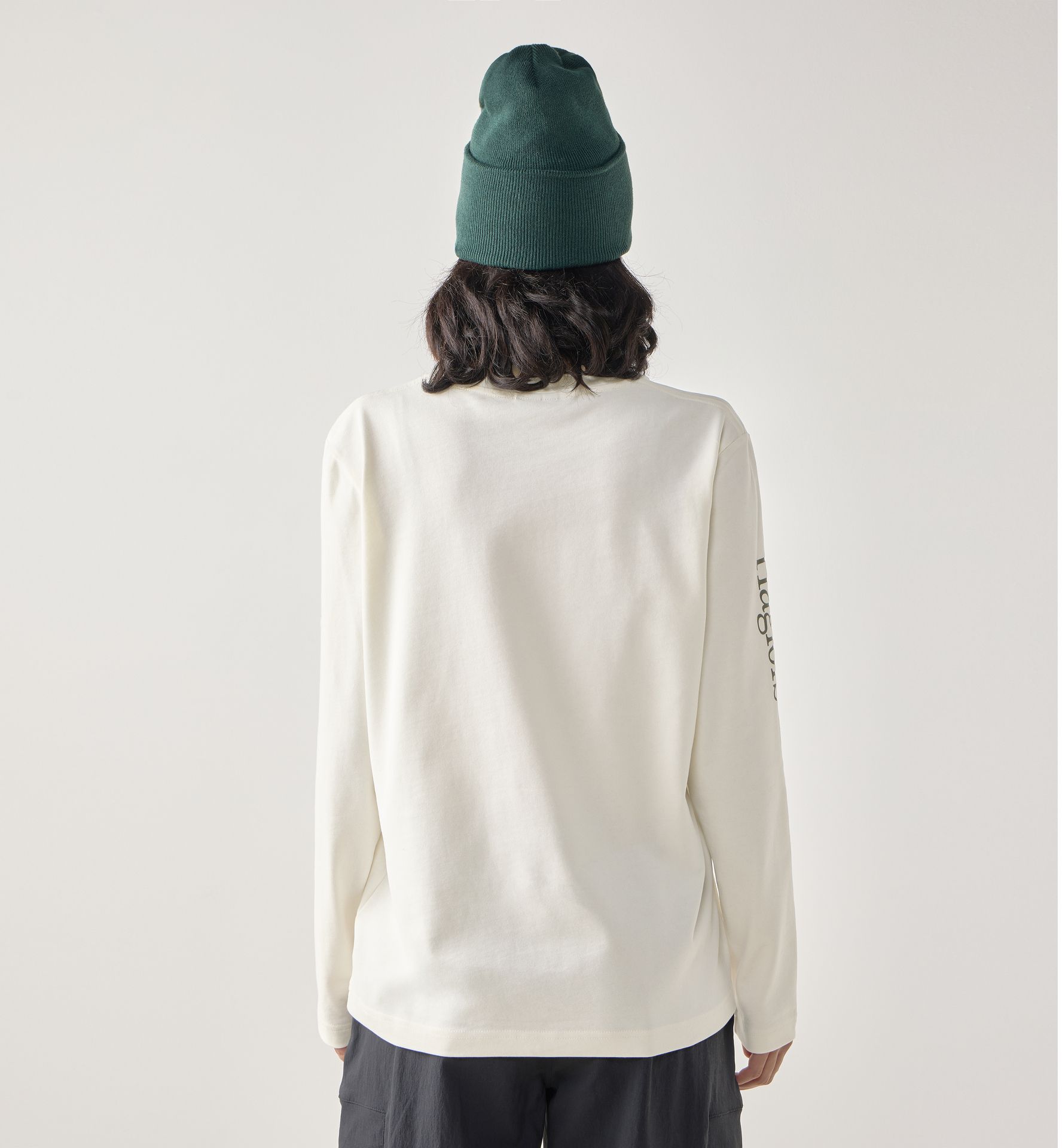 Brand LS Tee Women Soft White