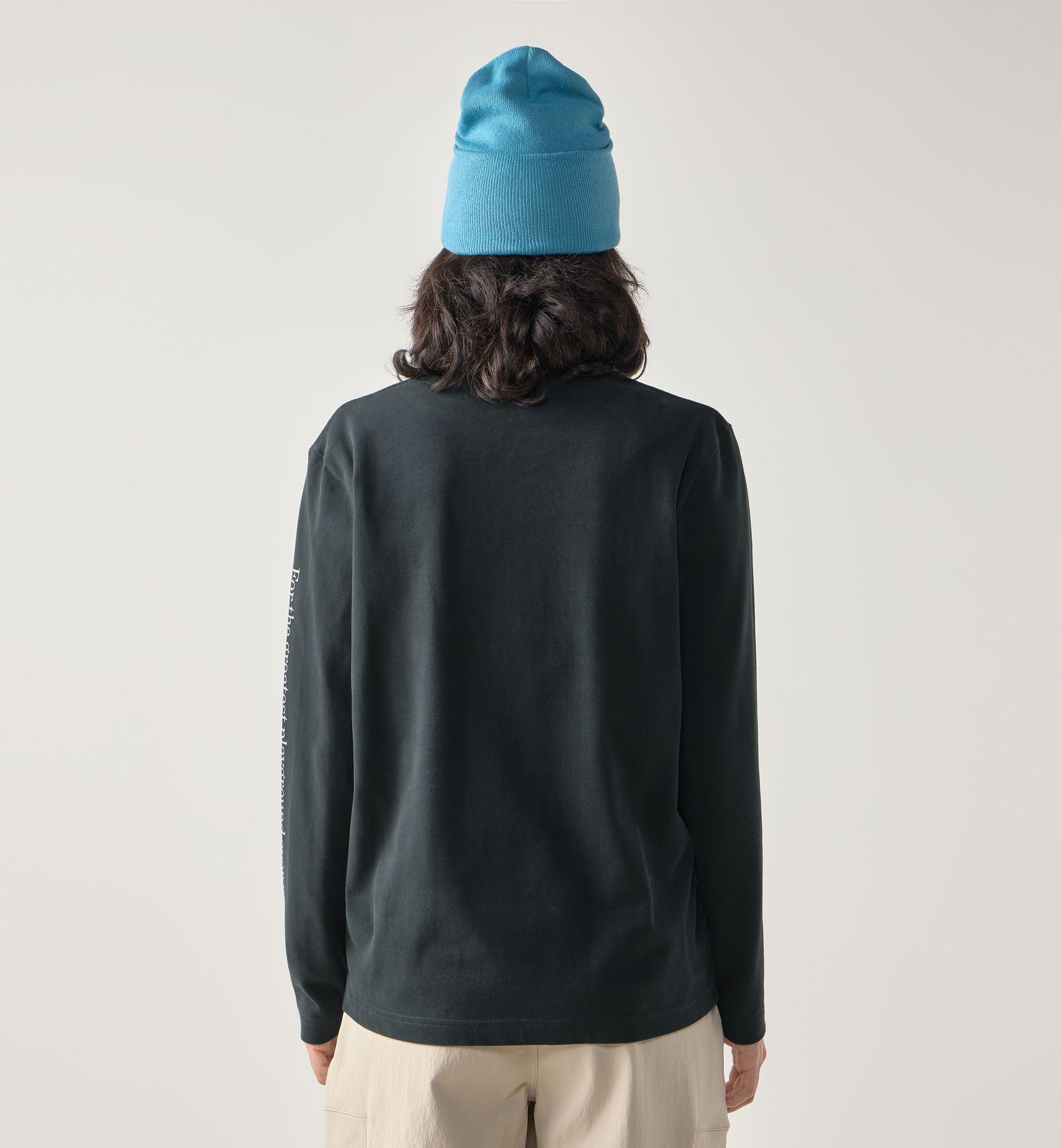 Brand LS Tee Women True Black