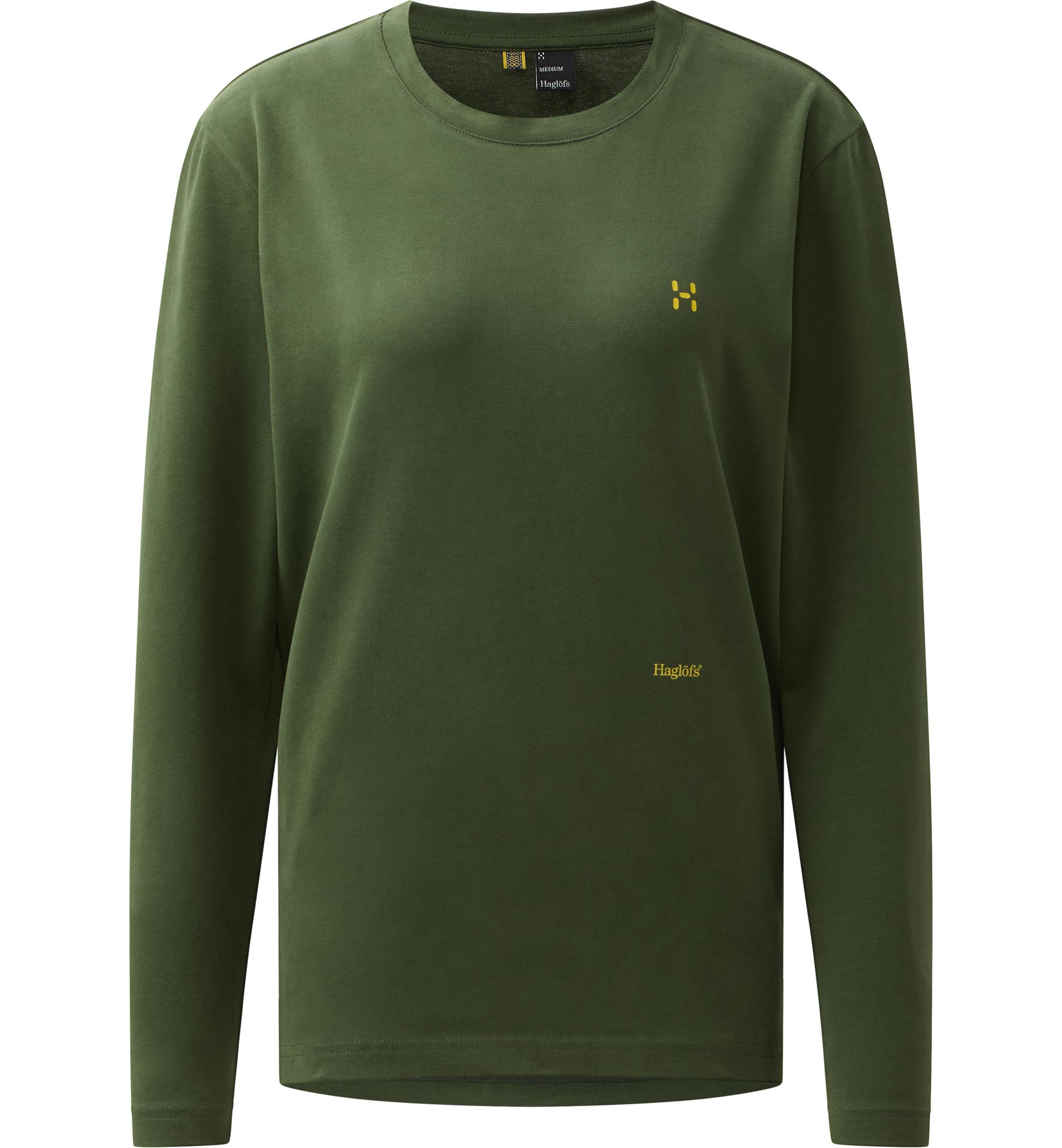 Brand LS Tee Women Seaweed Green