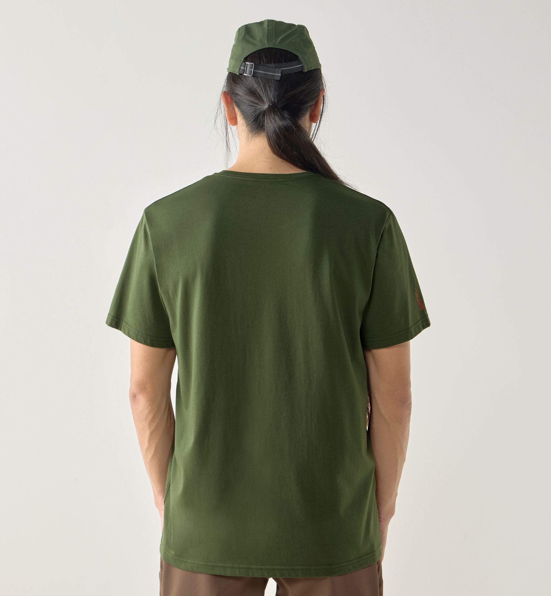 Brand Outsiders Tee Men Seaweed Green