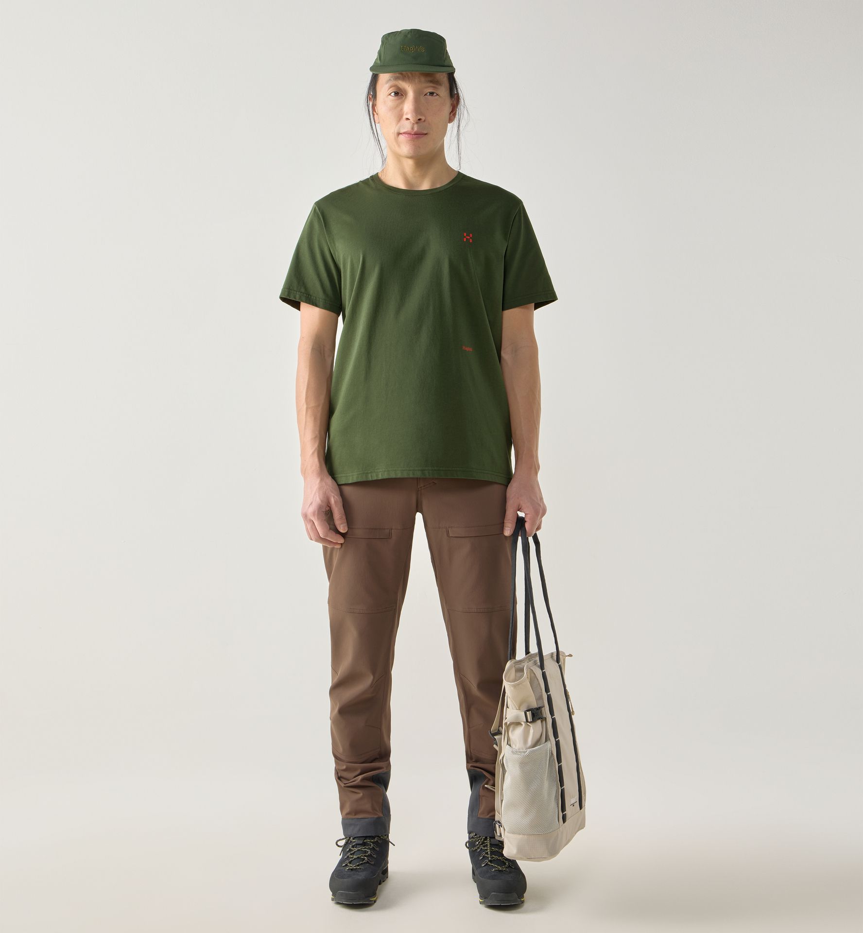 Brand Outsiders Tee Men Seaweed Green