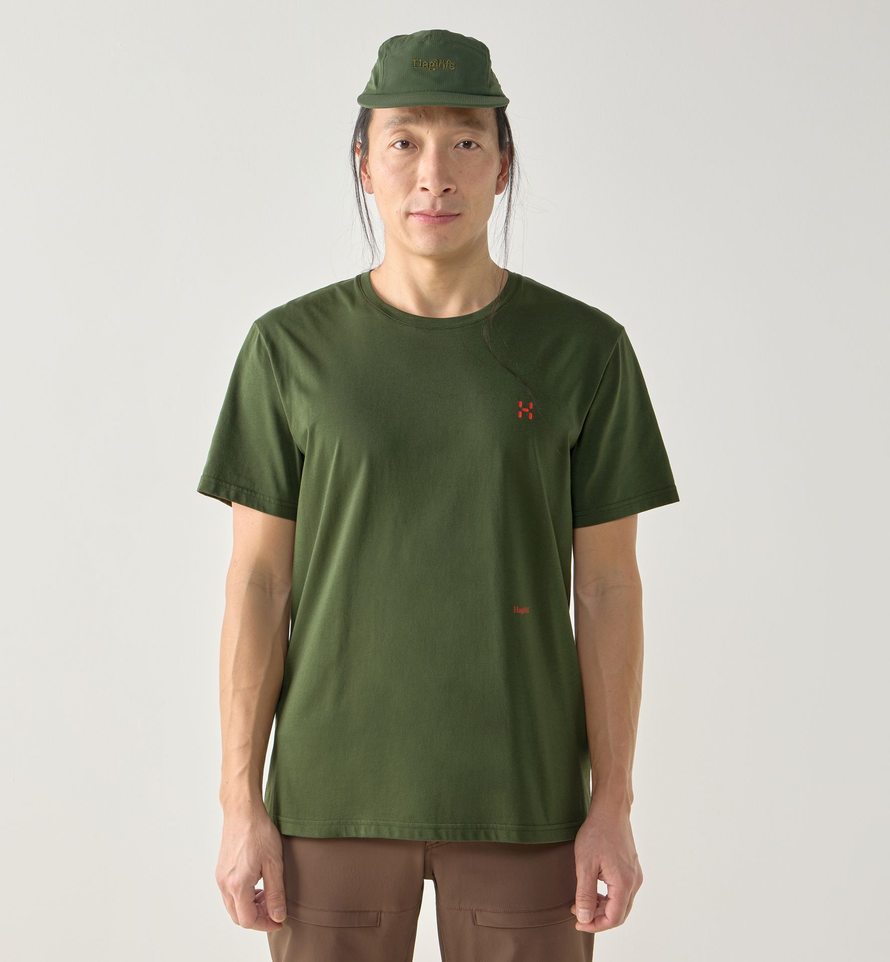 Brand Outsiders Tee Men Seaweed Green