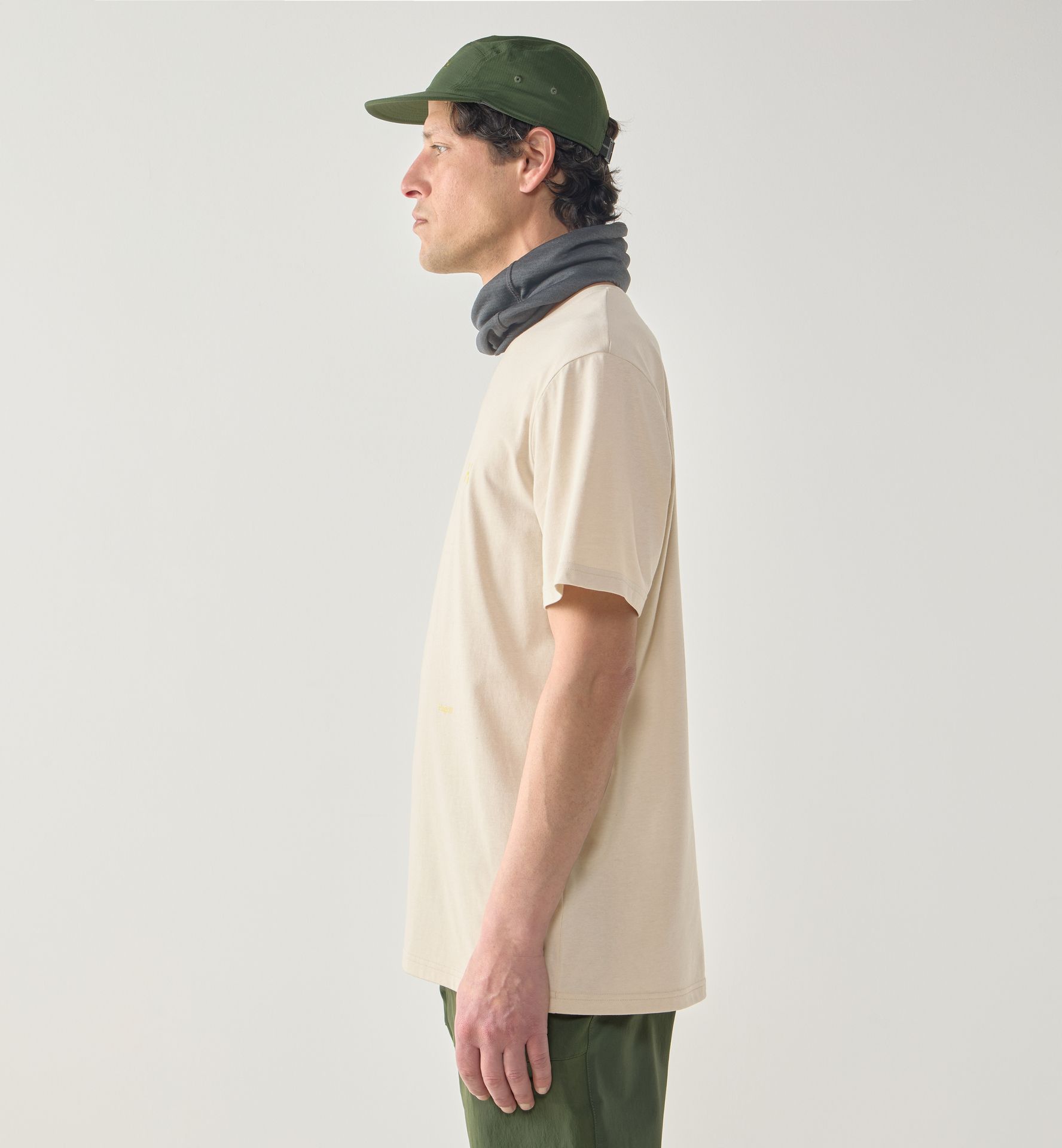 Brand Outsiders Tee Men Chalk Beige