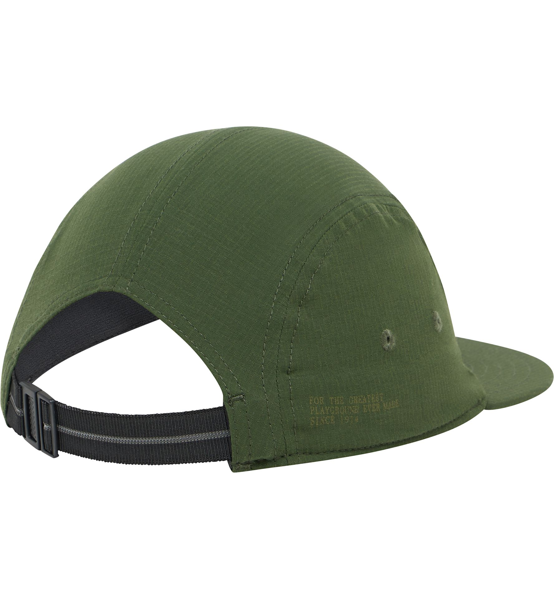 Brand Five Panel Cap Seaweed Green