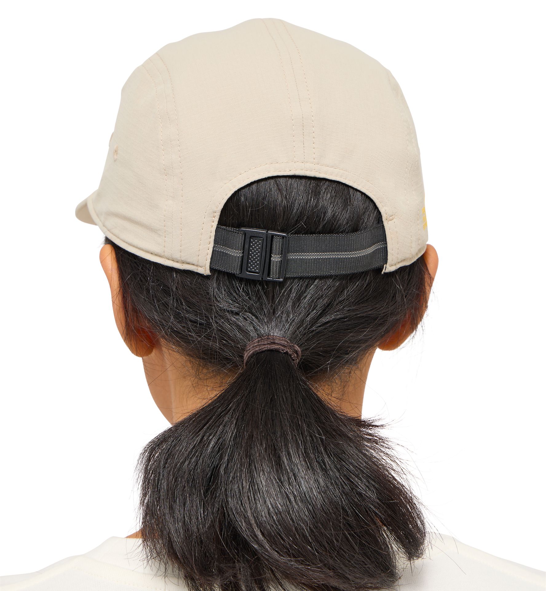 Brand Five Panel Cap Chalk Beige