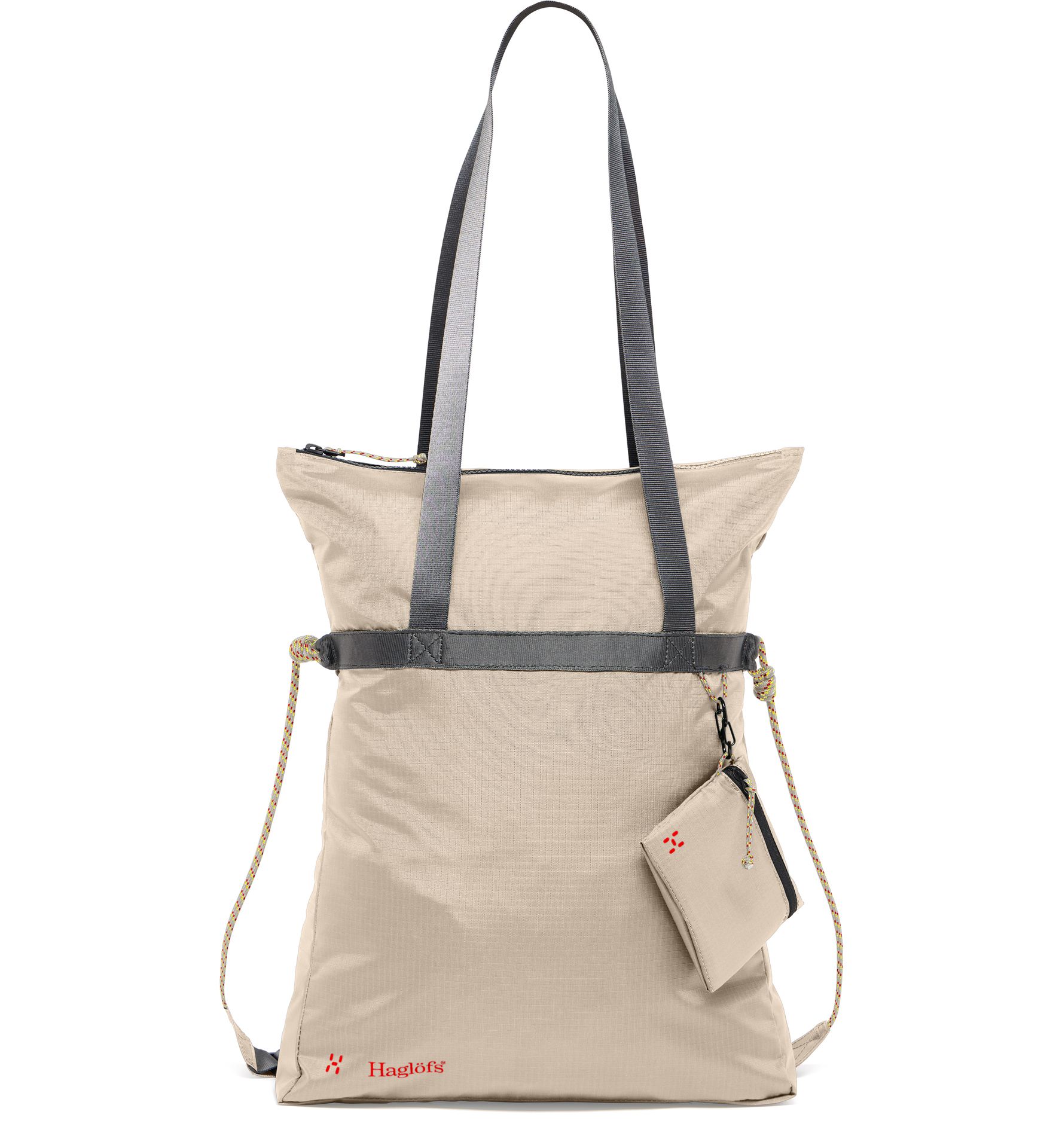 Brand Tote Chalk Beige