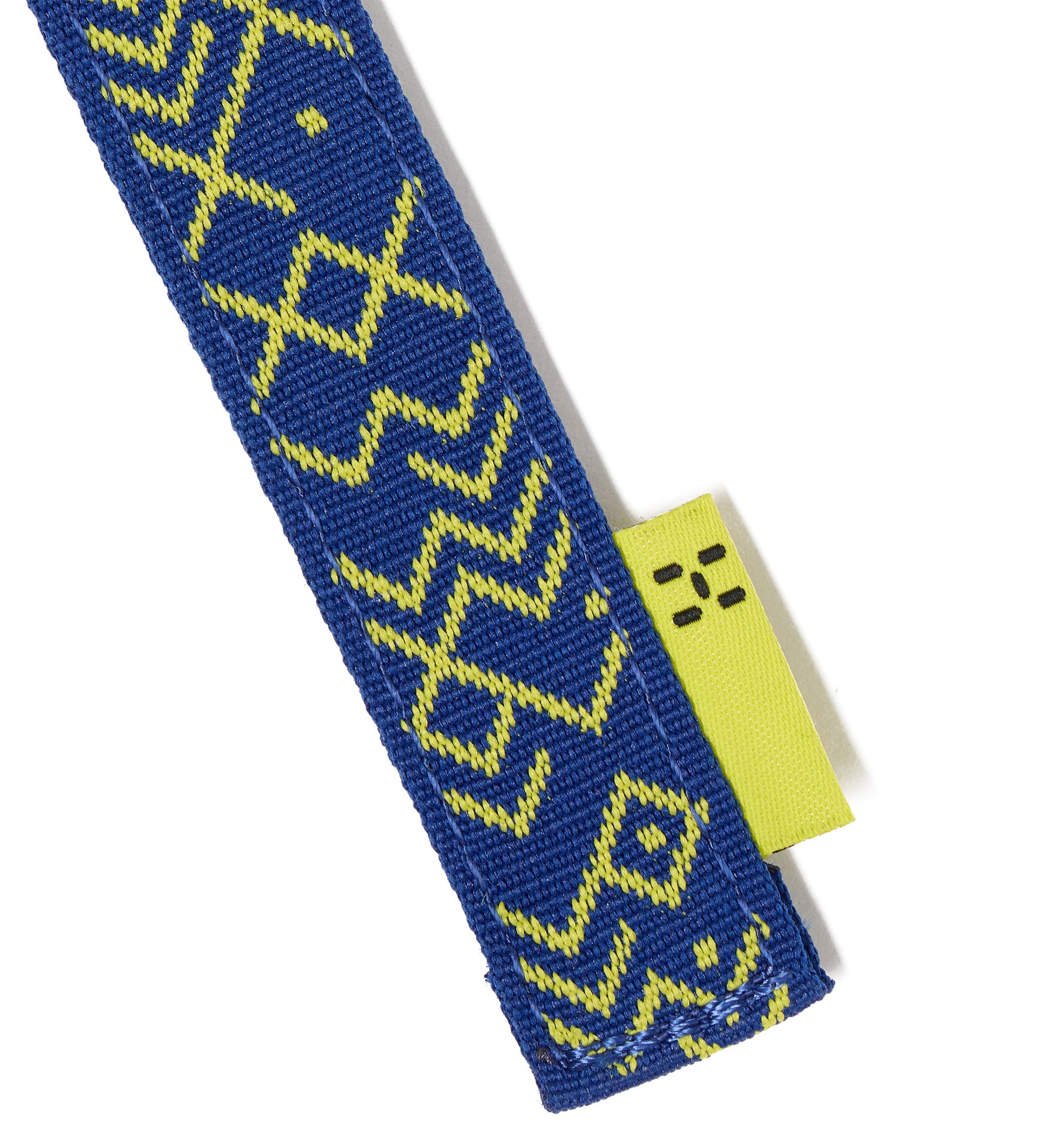 Brand Cord key ring Electric Blue/Tech Yellow